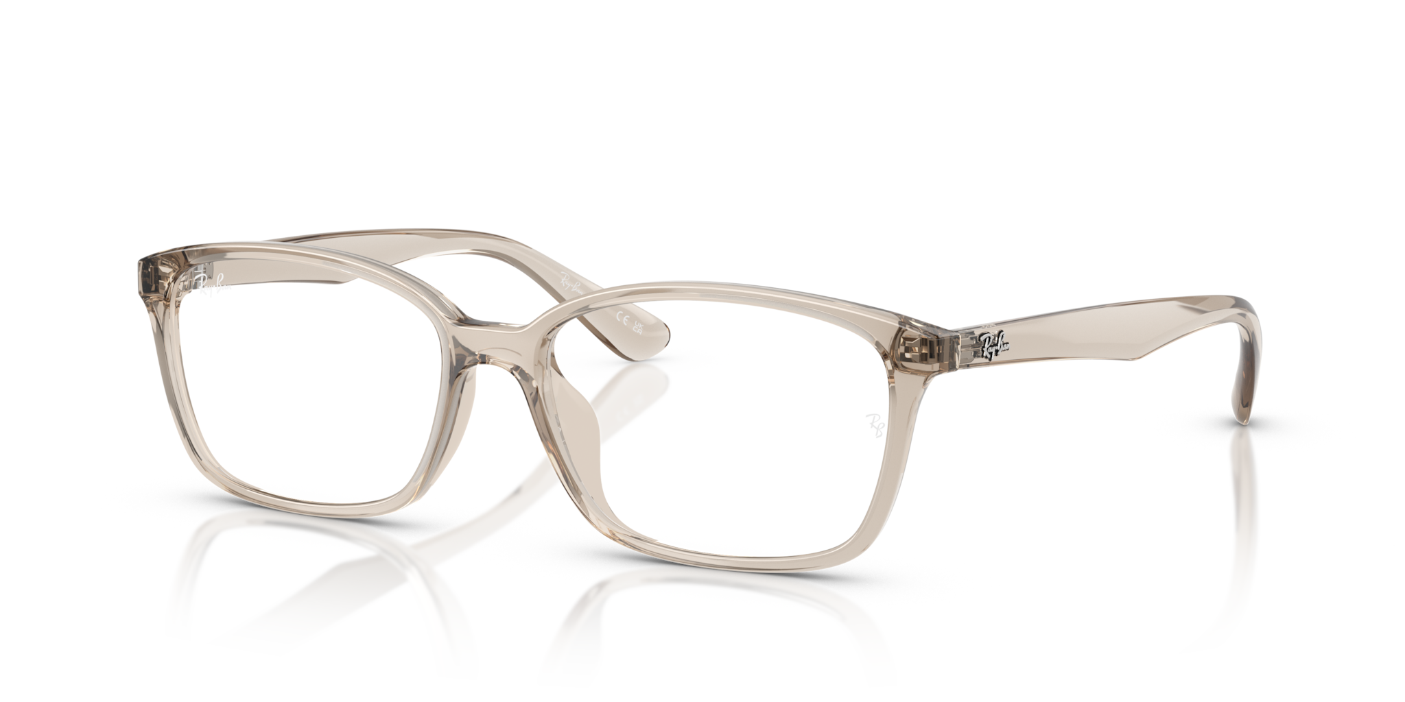 Occhiali da Vista Ray-Ban 0RX7094D Transparent Light Brown