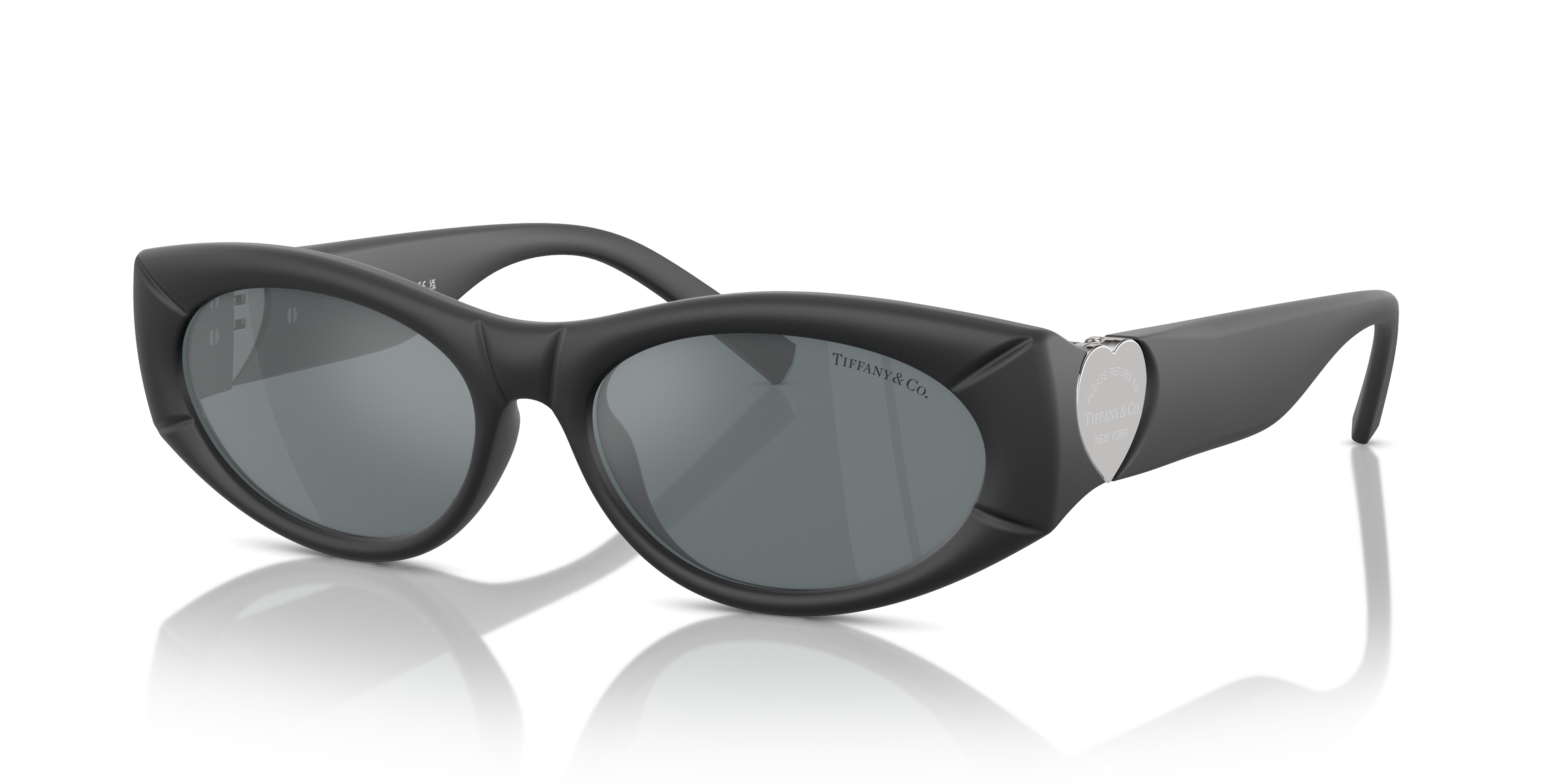 Occhiali da Sole Tiffany Donna TF4222U Nero Gomma | Stile Iconico