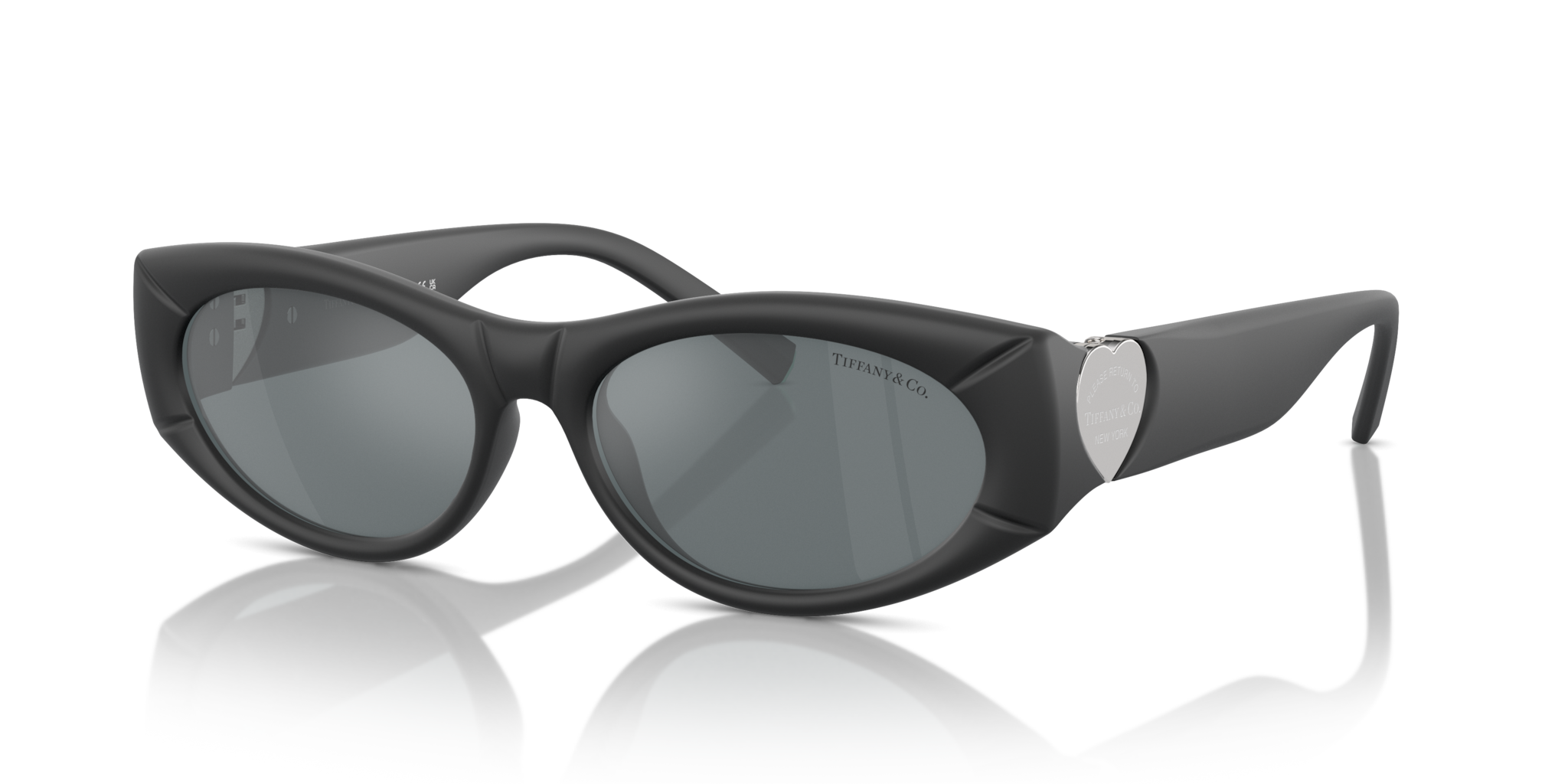 Occhiali da Sole Tiffany Donna TF4222U Nero Gomma | Stile Iconico