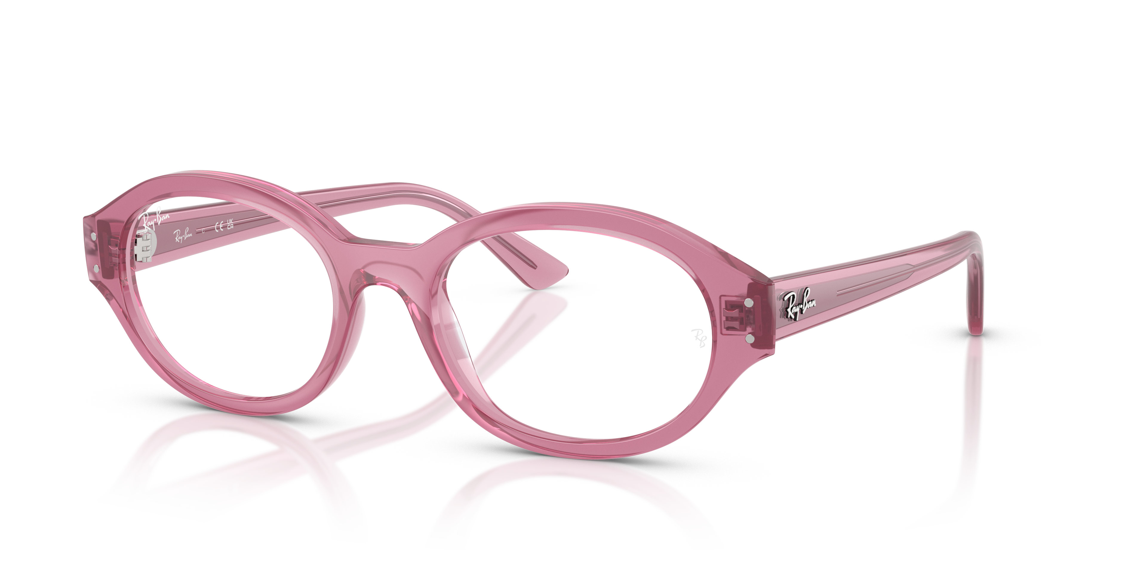 Occhiali da vista Ray-Ban Shilo rosa 0RX7257 Pink Originali