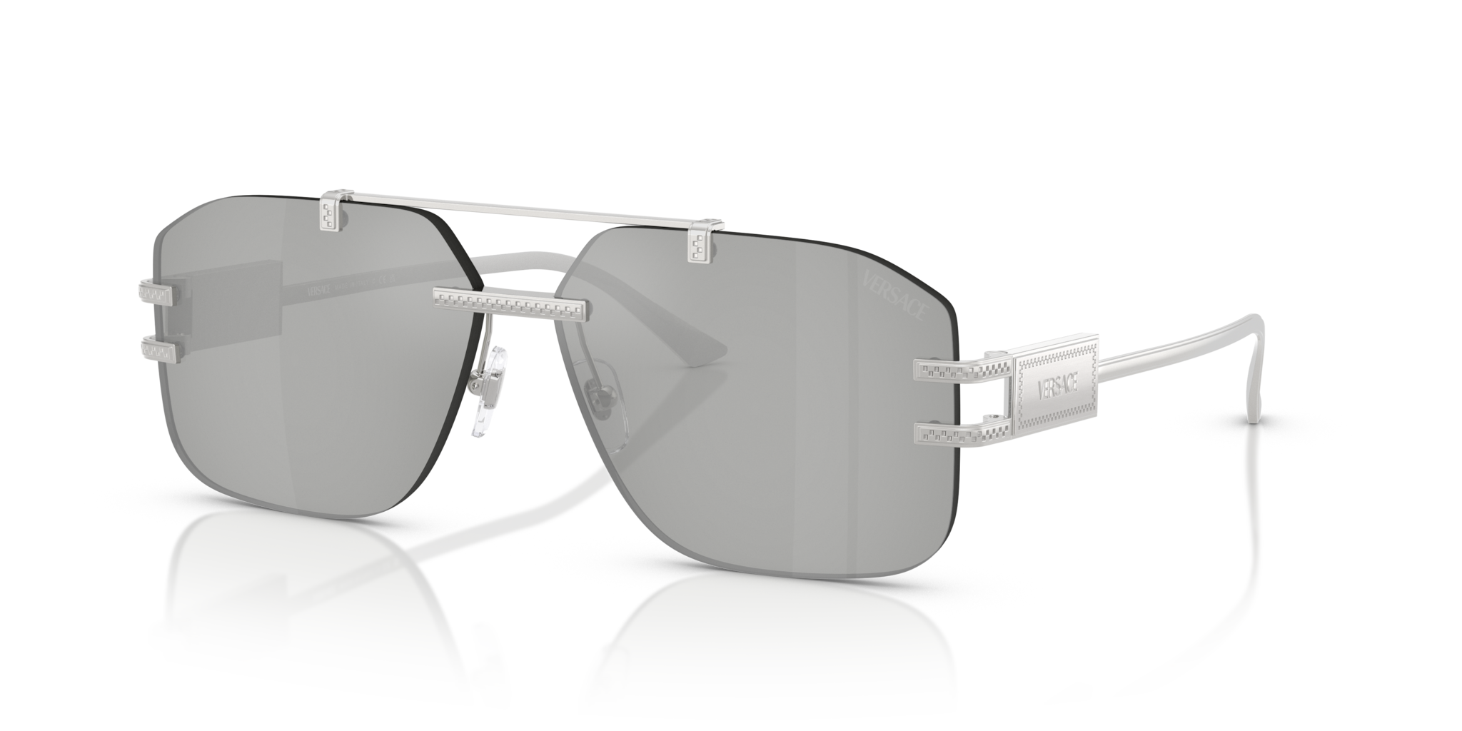 Occhiali da Sole Versace Uomo VE2275 Silver Originali