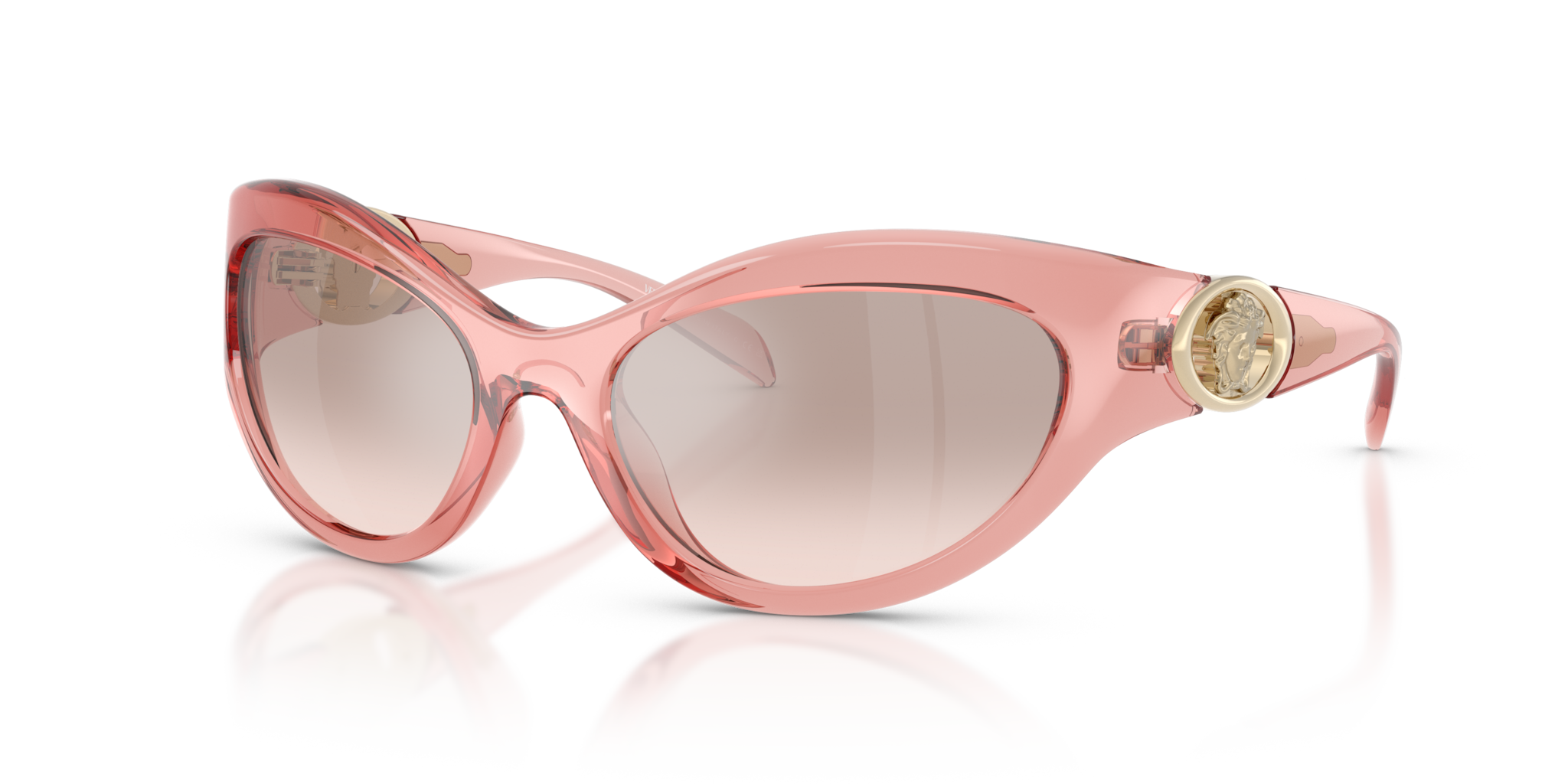 Occhiali da Sole Versace Donna Rosa Trasparente VE4485 Originali
