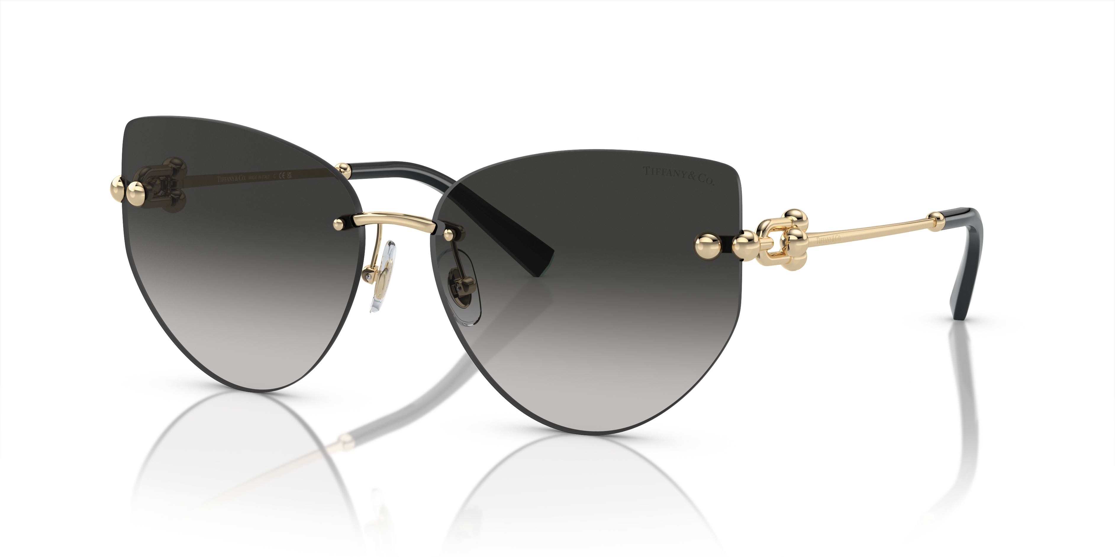Occhiali da Sole Tiffany 0TF3096 Pale Gold Donna Originali