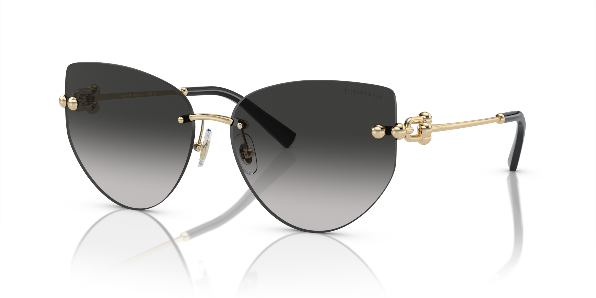 Occhiali da Sole Tiffany 0TF3096 Pale Gold Donna Originali