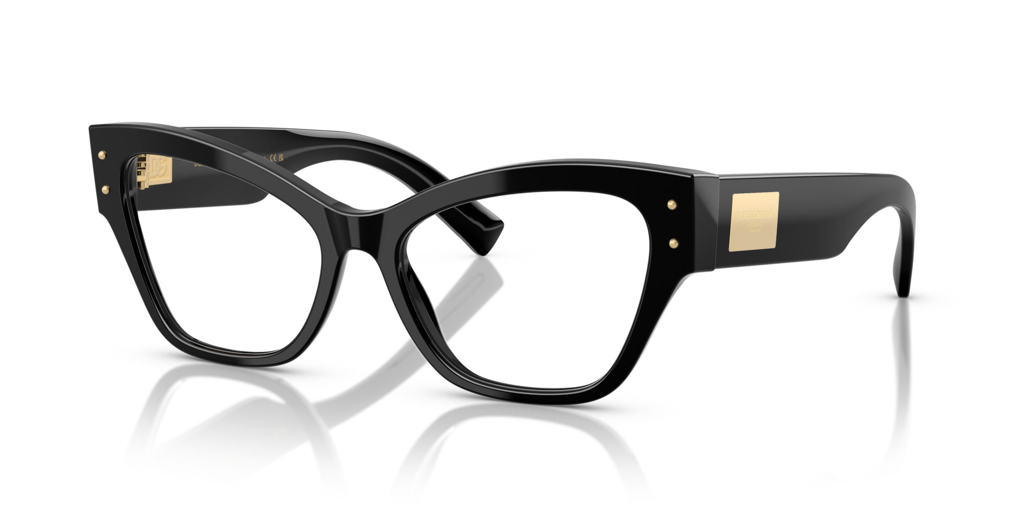 Dolce&Gabbana 0DG3404 Occhiali da Vista Donna Neri | Eleganza Iconica
