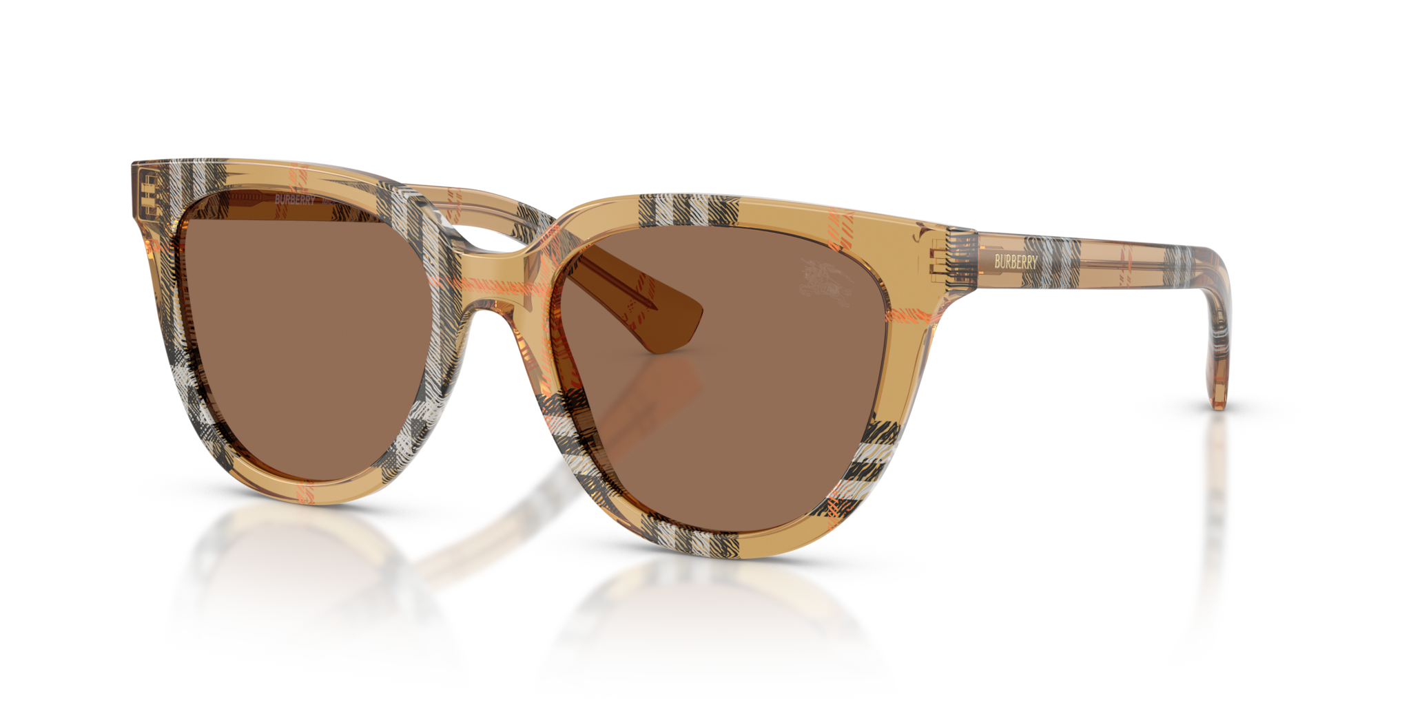Occhiali da Sole Burberry Donna BE4469 Check Sand – Autentici