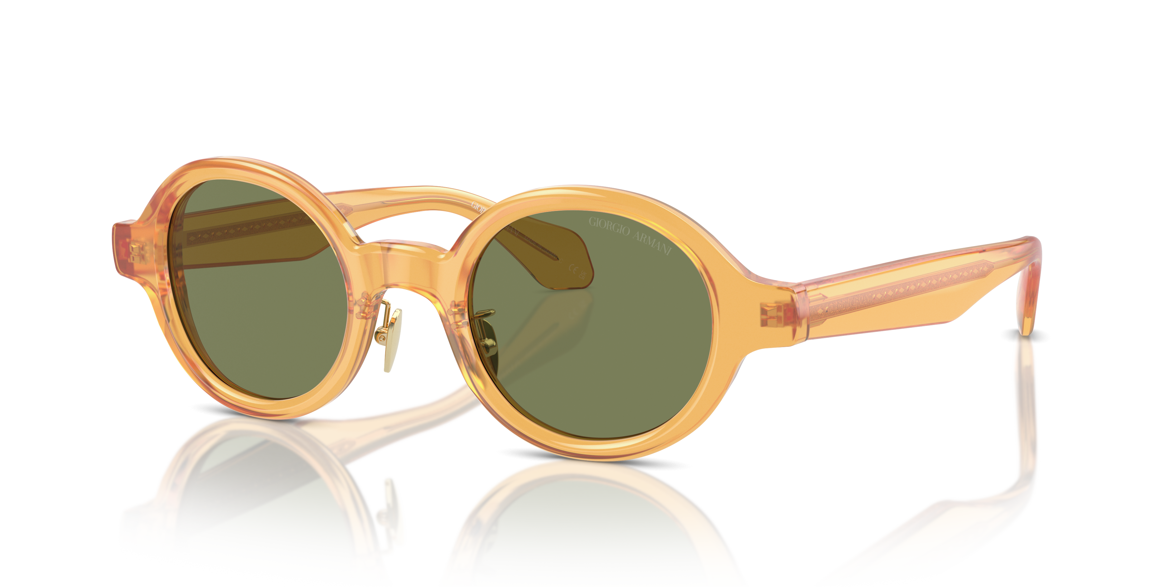 Occhiali da Sole Giorgio Armani Uomo AR8205 Transparent Honey