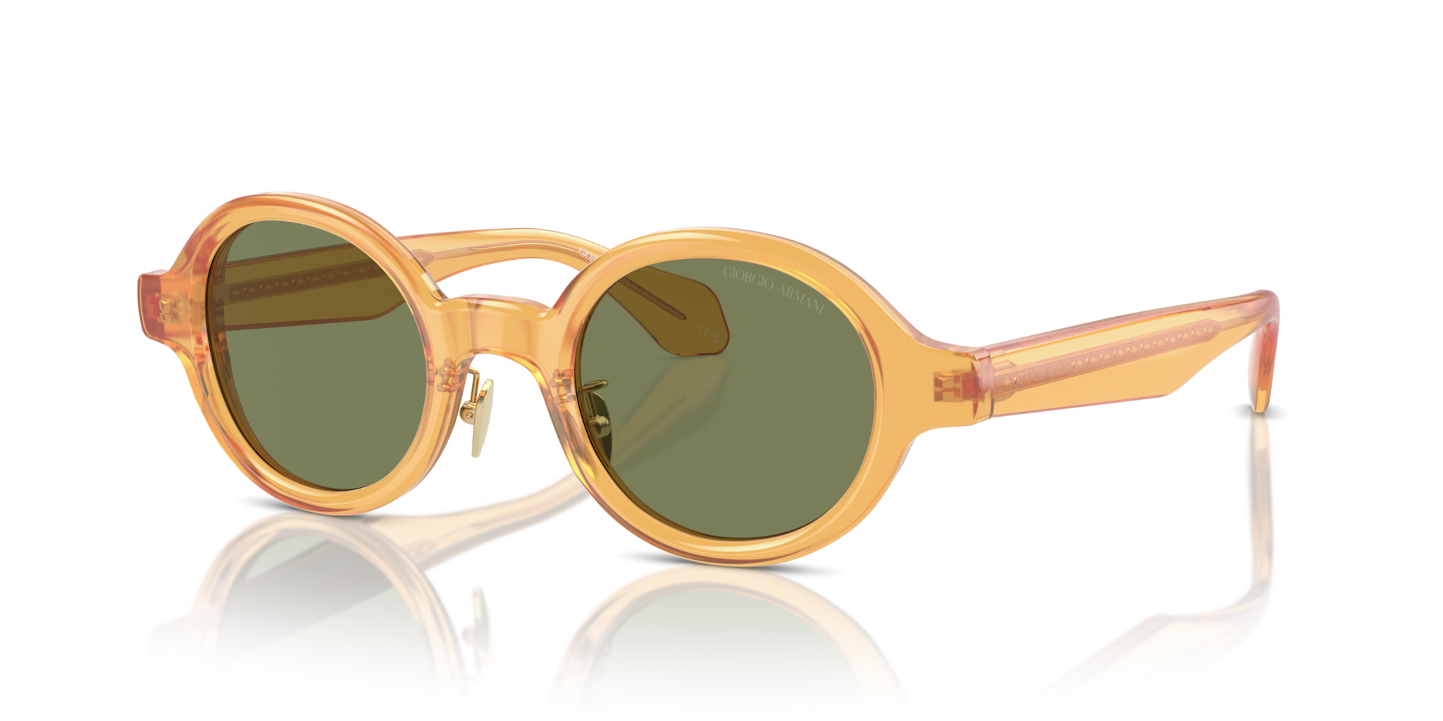 Occhiali da Sole Giorgio Armani Uomo AR8205 Transparent Honey