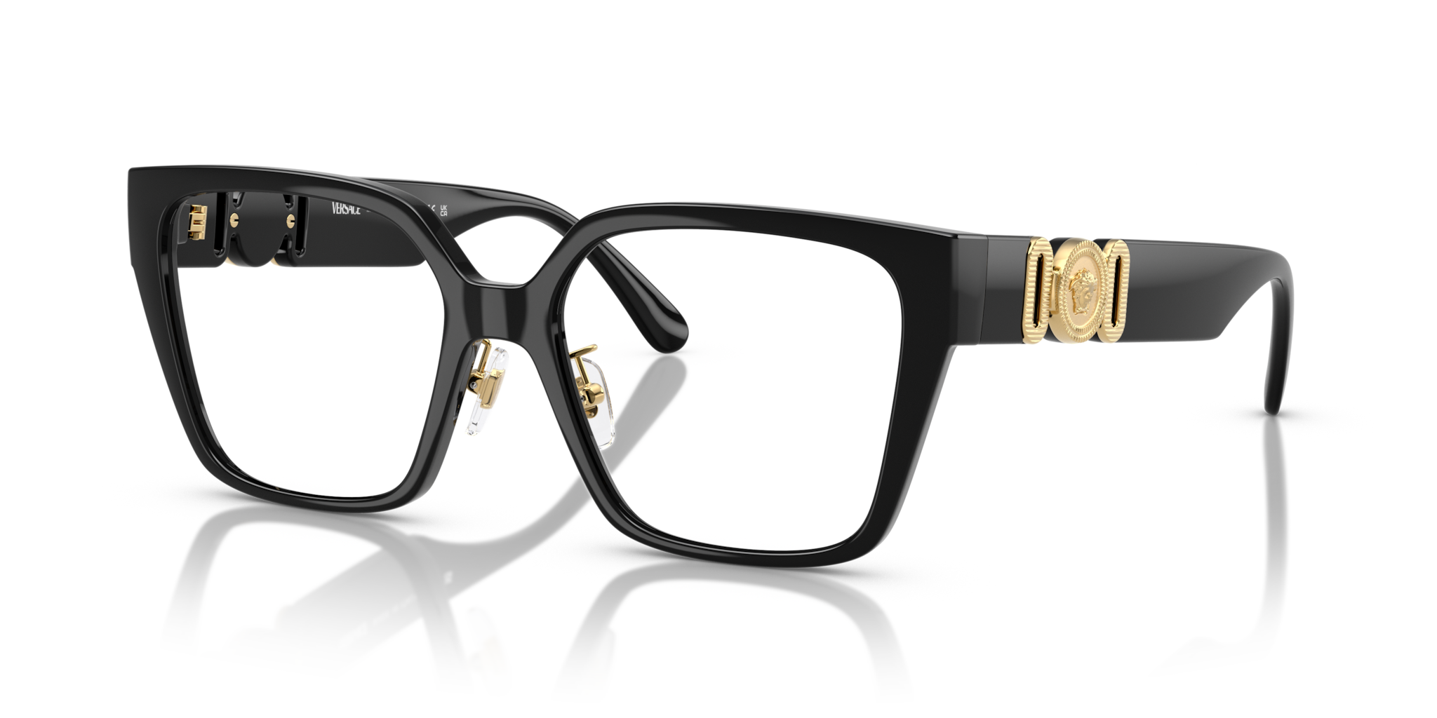 Versace Occhiali da Vista Donna 0VE3371D Nero - Stile e Comfort