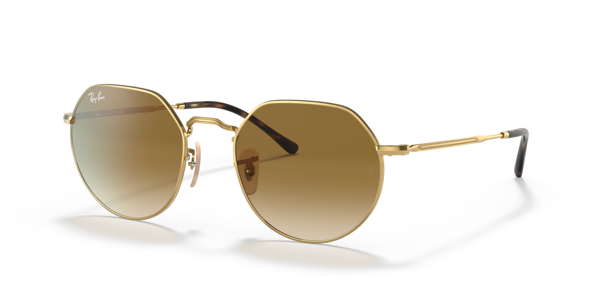 UNISEX SUNGLASSES RAY-BAN RB 3565 JACK 001/86 ARISTA CALIBER 51 