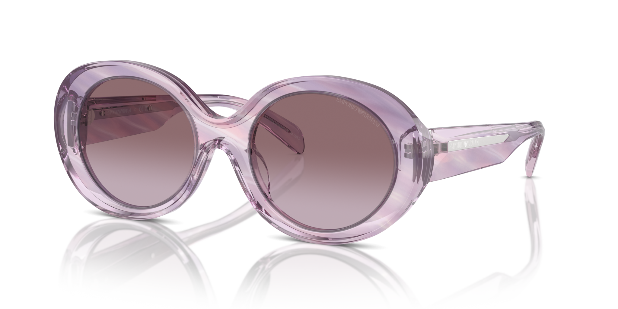Occhiali da Sole Emporio Armani EA4231U Donna Striped Pink
