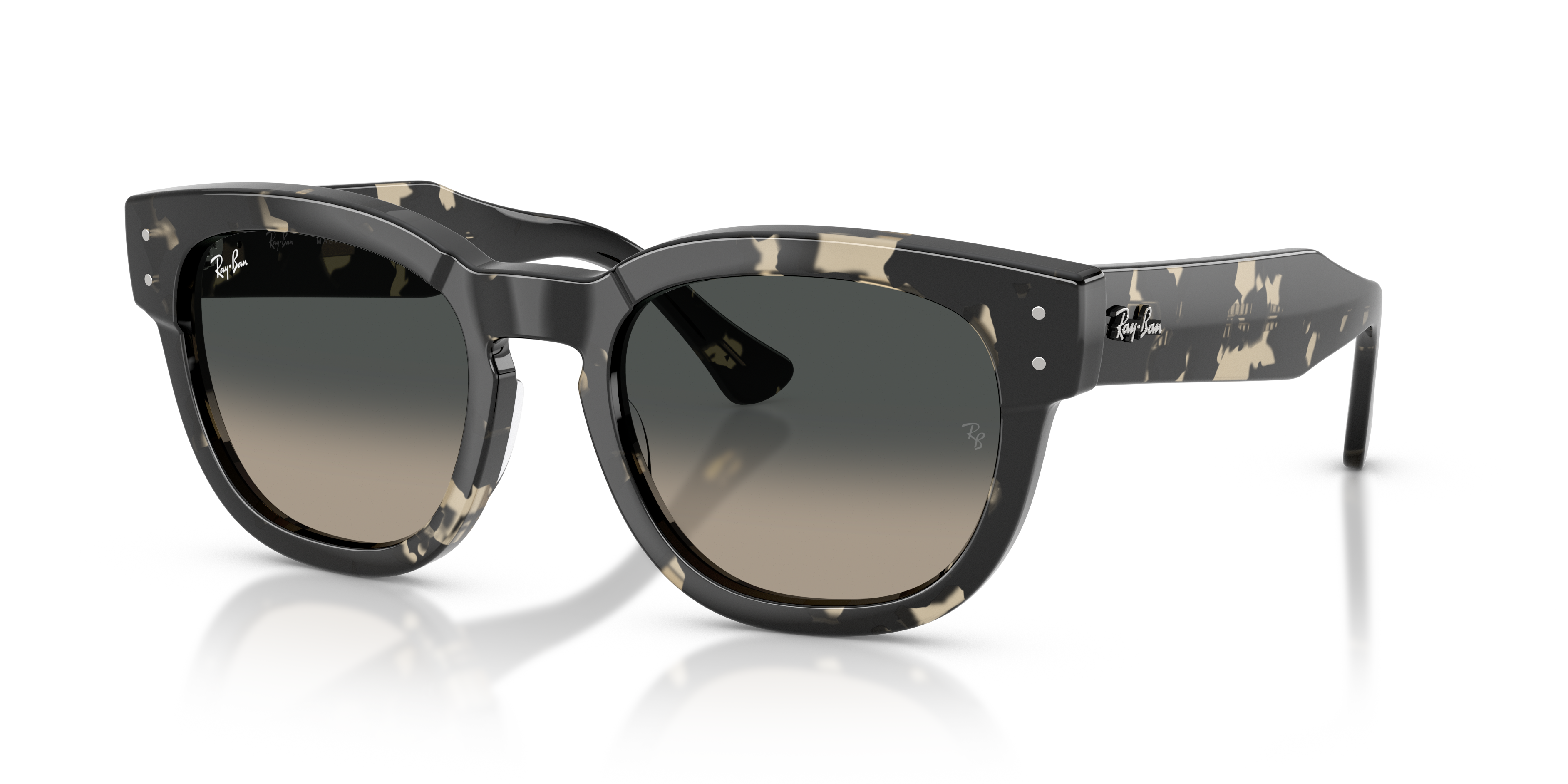 Occhiali da Sole Ray-Ban Mega Hawkeye Grey Havana | Stile Iconico
