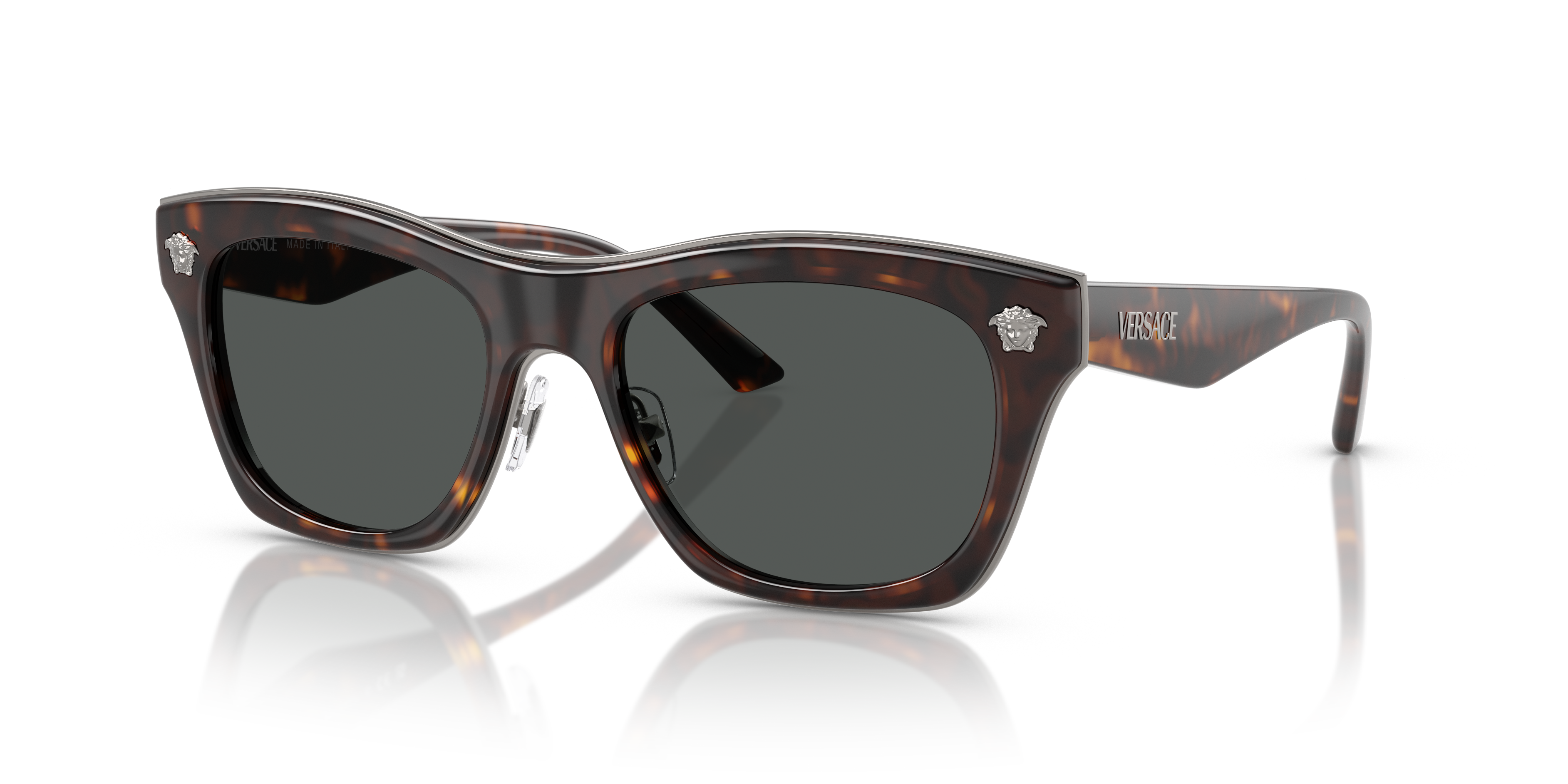Occhiali da Sole Versace VE2272 Uomo Havana - Eleganza Distintiva