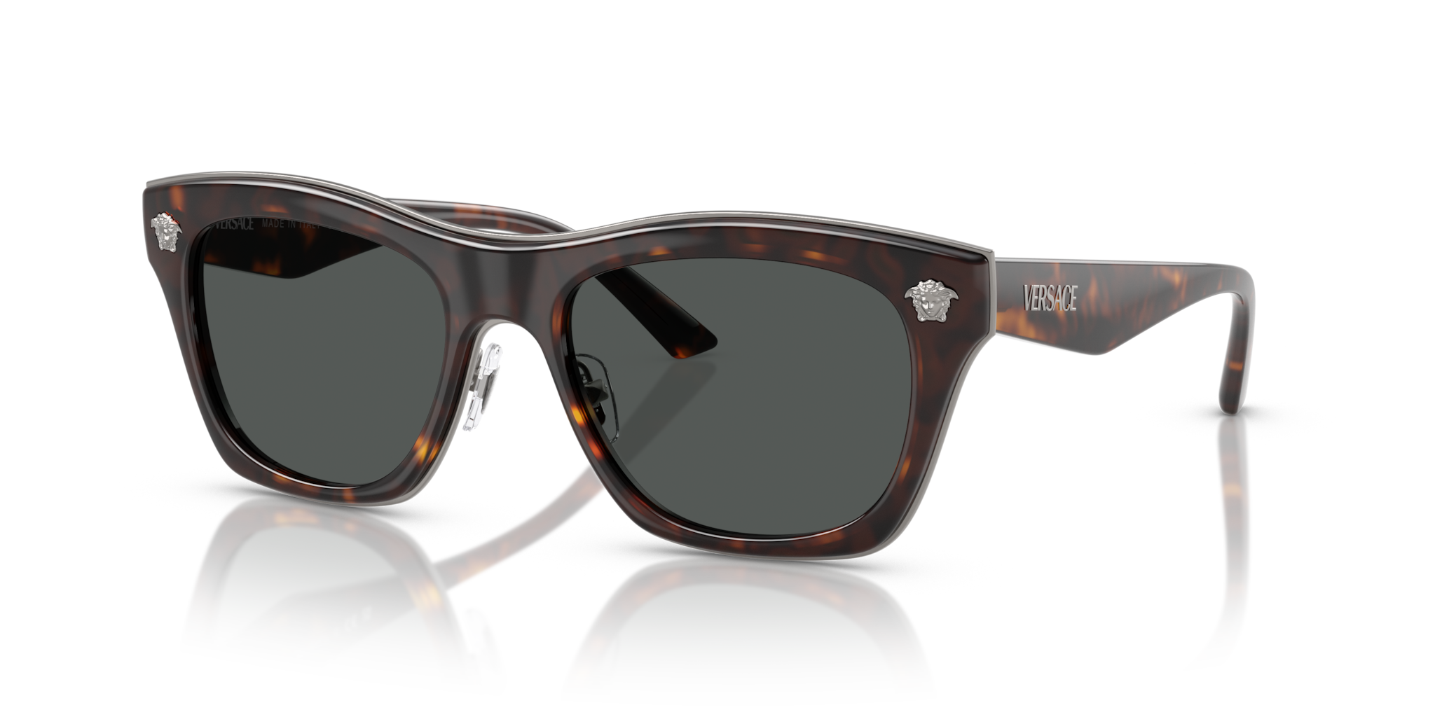 Occhiali da Sole Versace VE2272 Uomo Havana - Eleganza Distintiva