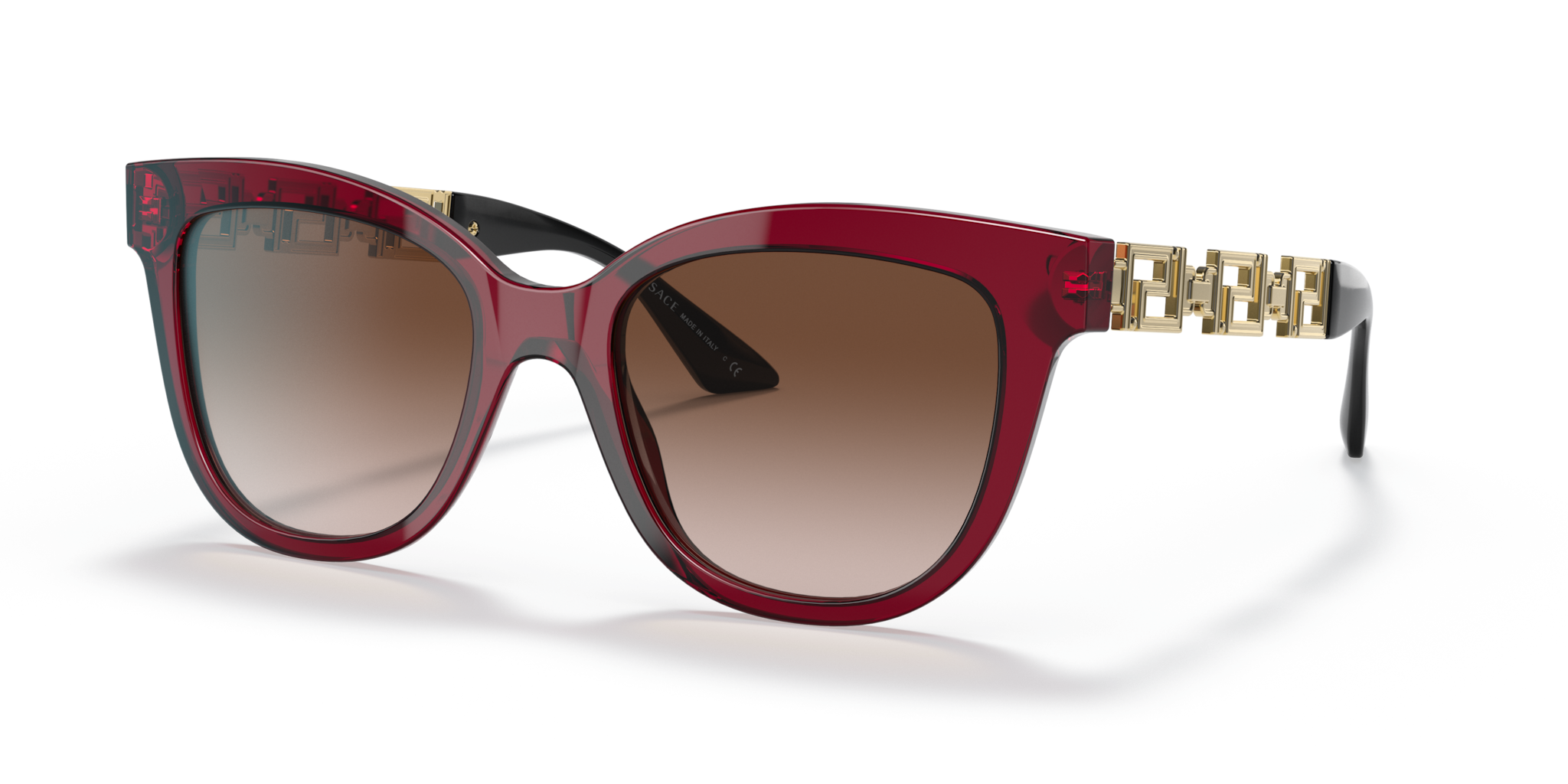 Occhiali da sole Versace VE4394 bordeaux trasparenti | Donna