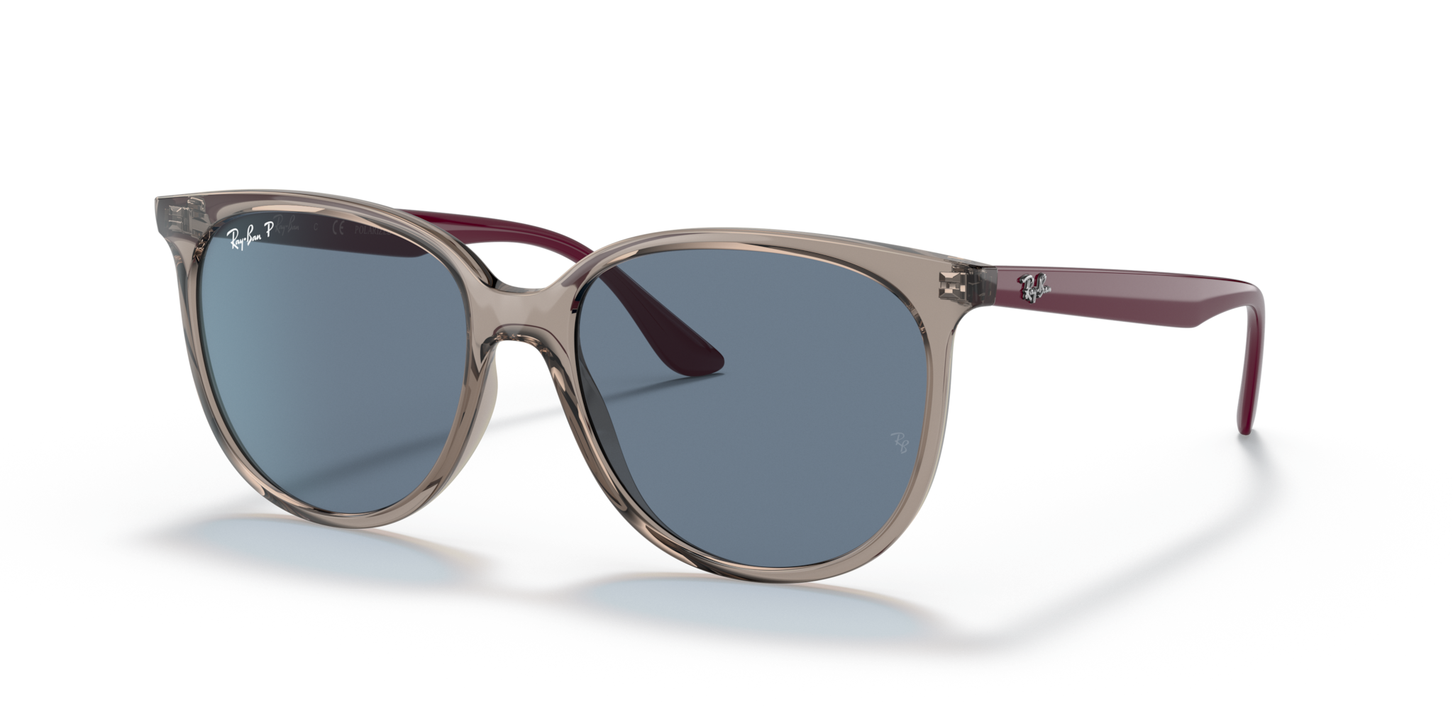 WOMEN'S SUNGLASSES RAY-BAN RB 4378 - 647711 TRANSPARENT 