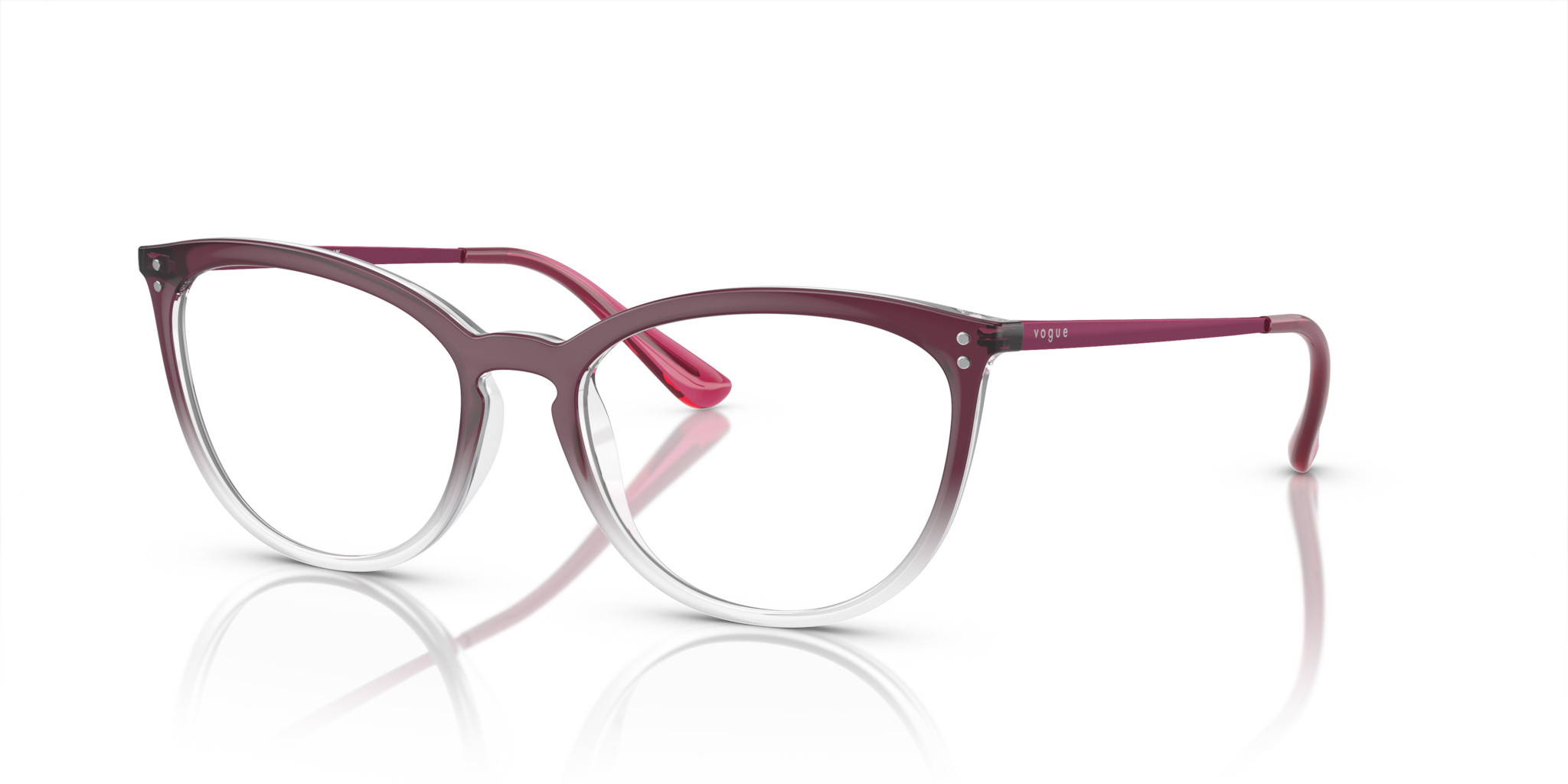 Vogue Eyewear 0VO5276 Donna – Occhiali da Vista Top Gradient Violet/Cr