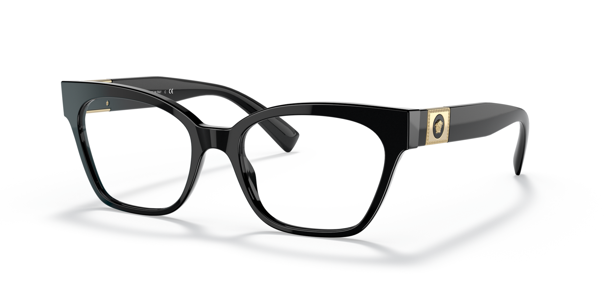 Versace 0VE3294 Occhiali da Vista Donna Neri | Eleganza Iconica