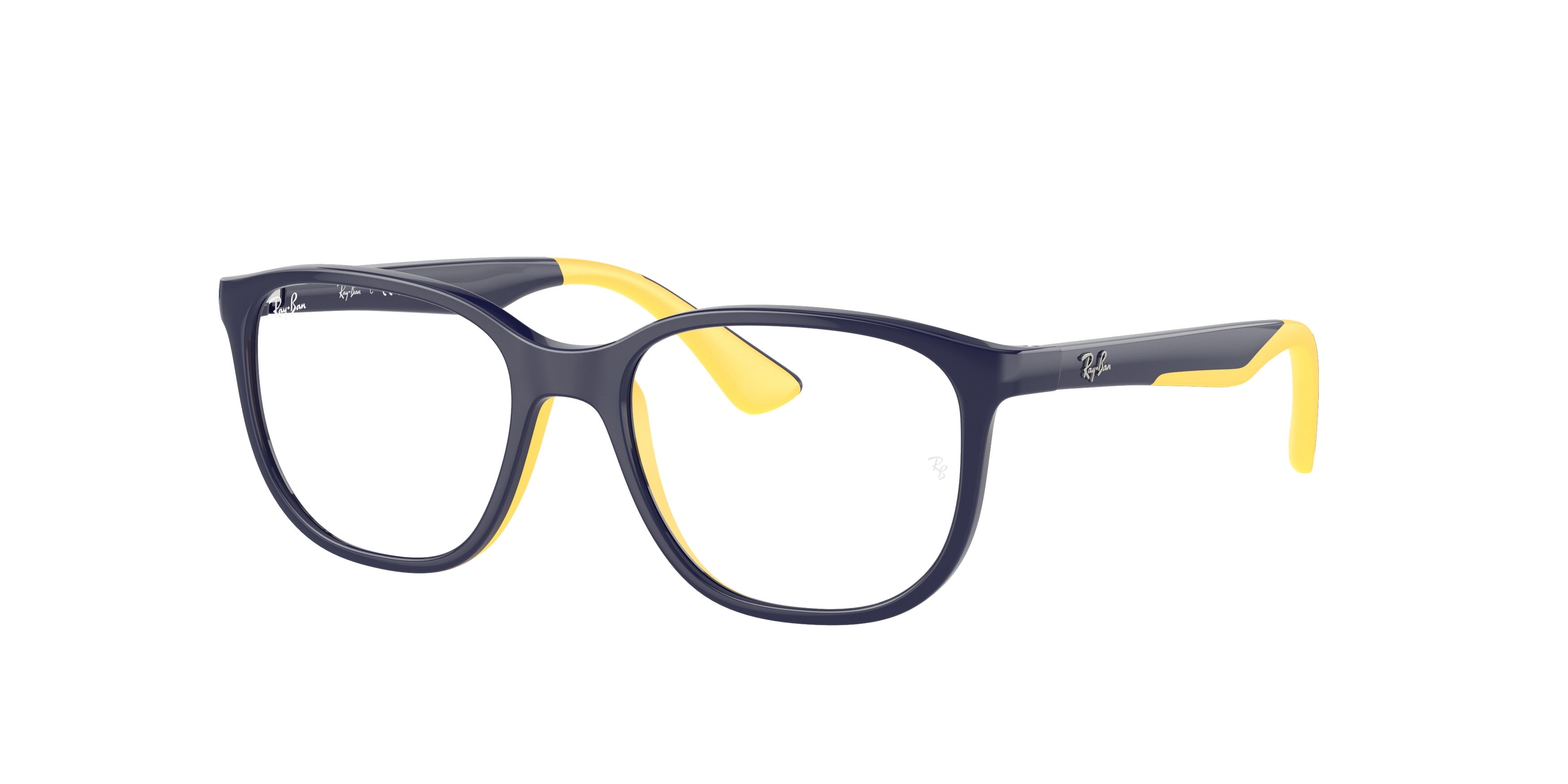 3937 - Dark Blue On Yellow