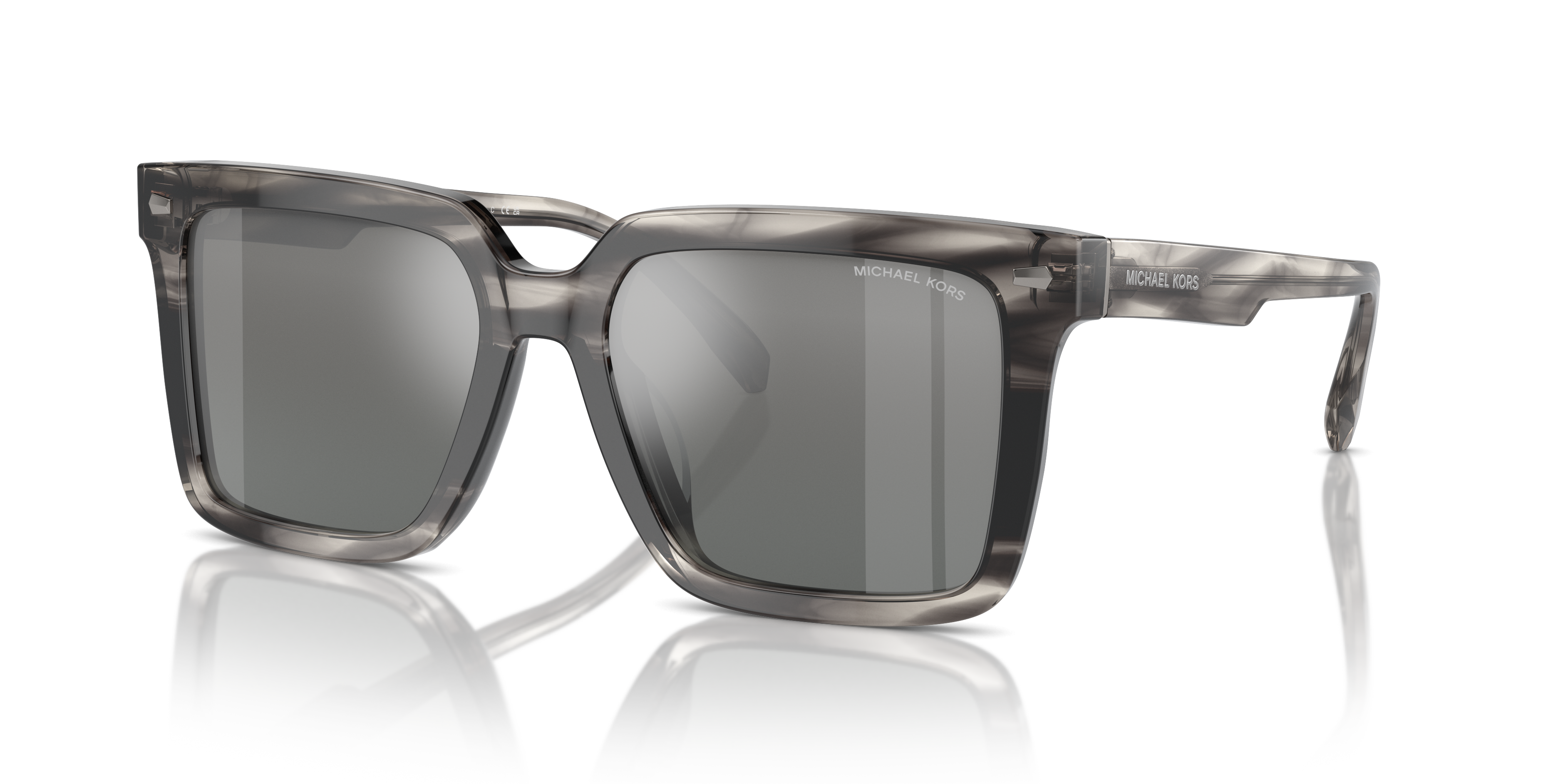 Occhiali da Sole Michael Kors 0MK2217U ABRUZZO Uomo - Black Horn