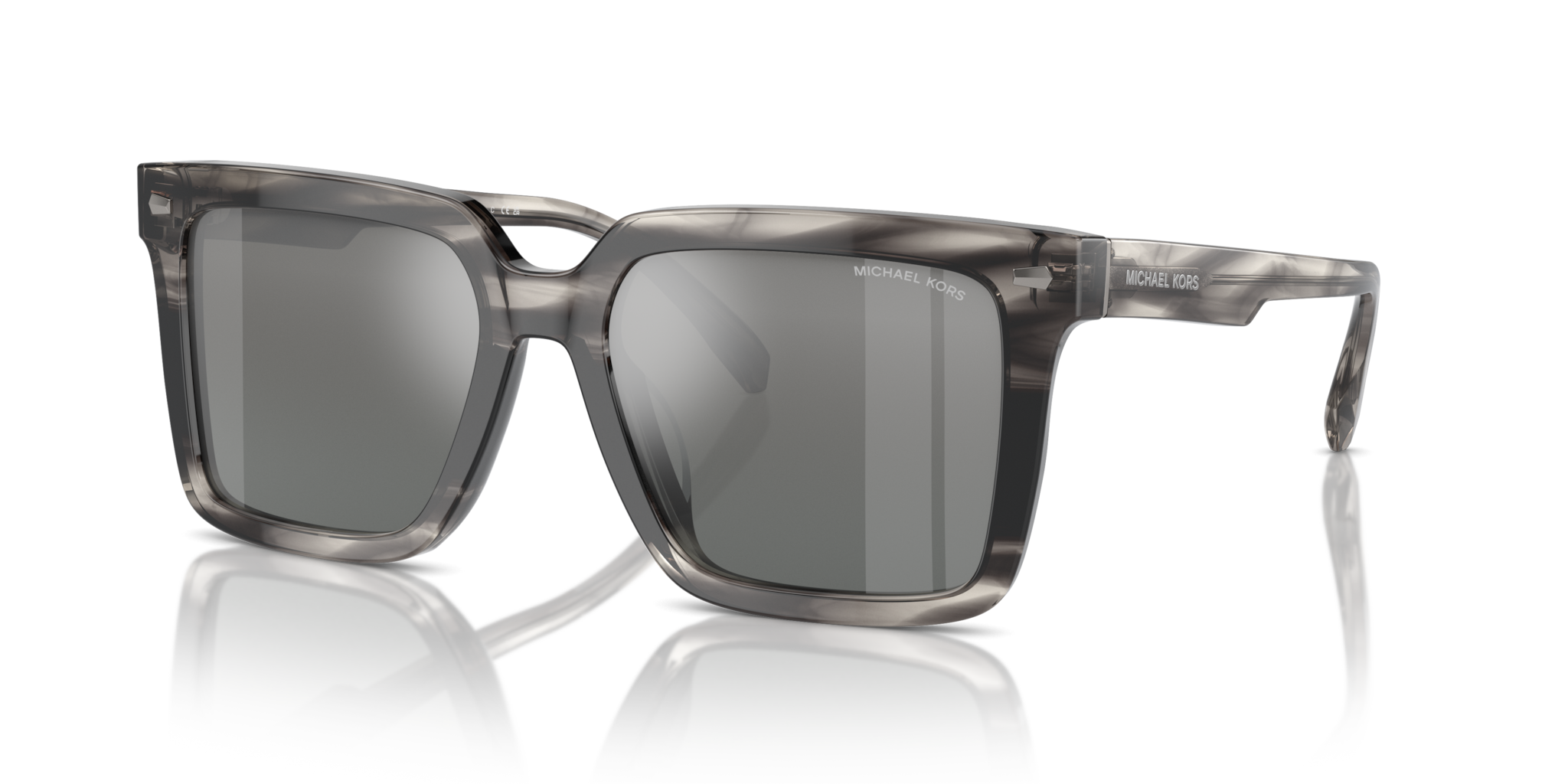 Occhiali da Sole Michael Kors 0MK2217U ABRUZZO Uomo - Black Horn