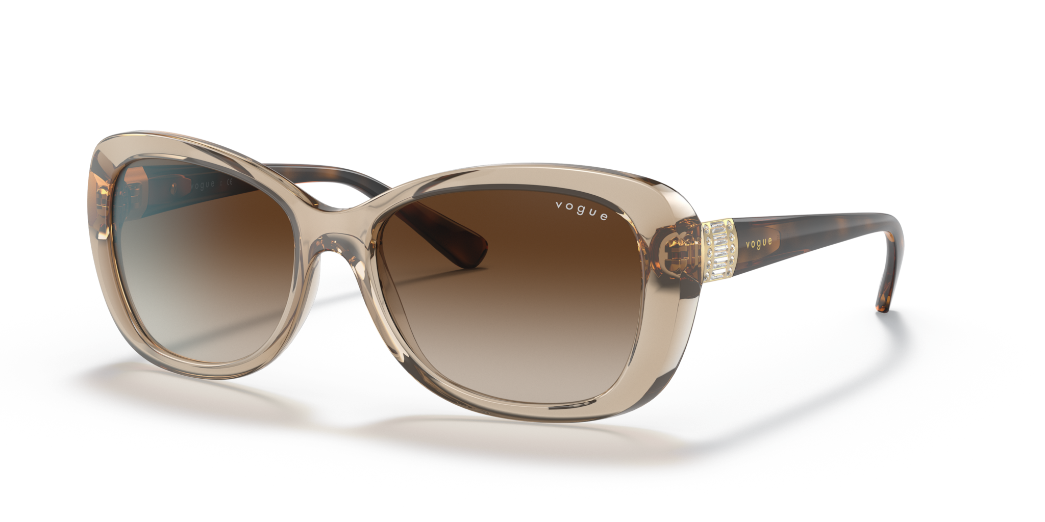 Occhiali da sole Vogue Eyewear VO2943SB Marrone Trasparente Donna