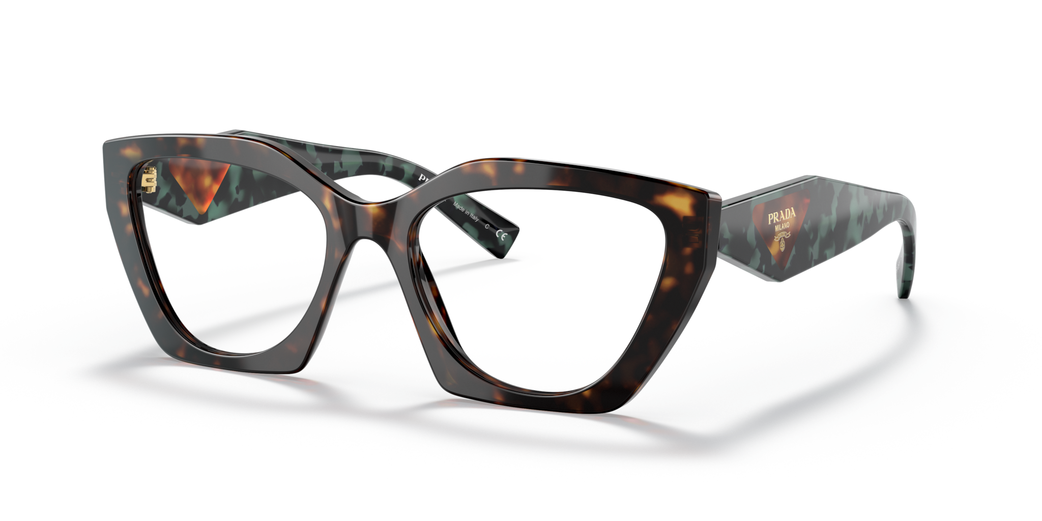Prada 0PR 09YV Occhiali da Vista Donna Tartaruga | Eleganza Iconica