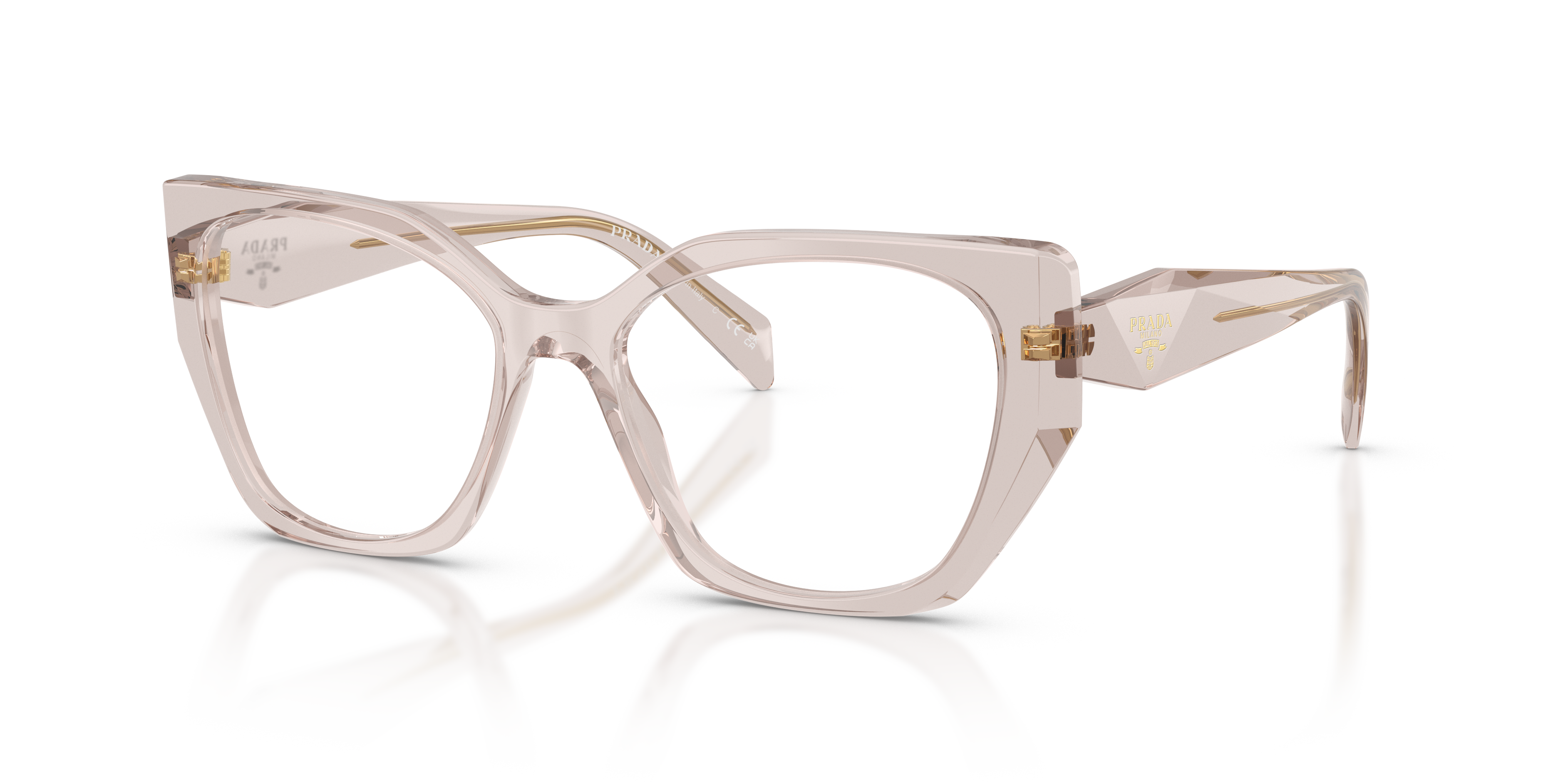Prada 0PR 18WV Occhiali da Vista Donna Cold Mauve | Eleganza Iconica