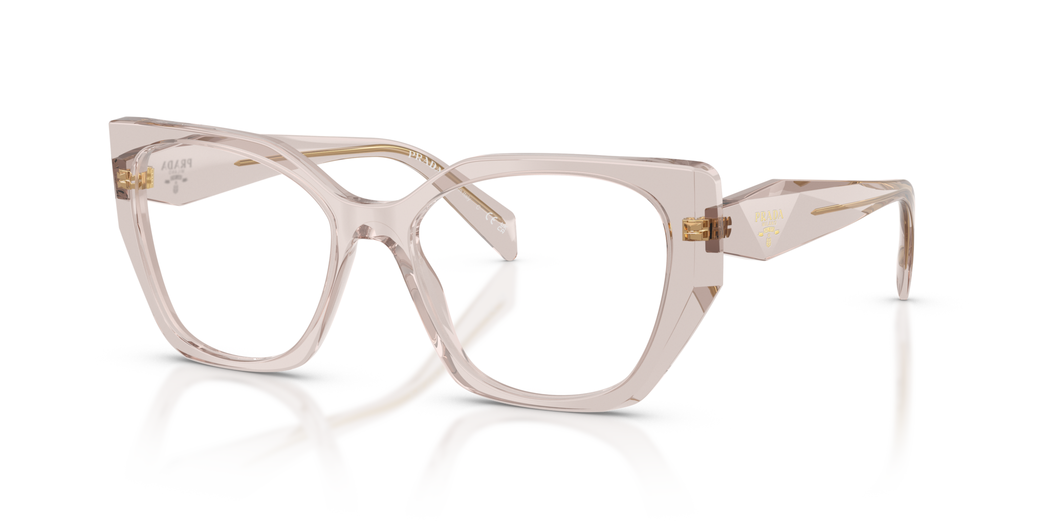 Prada 0PR 18WV Occhiali da Vista Donna Cold Mauve | Eleganza Iconica