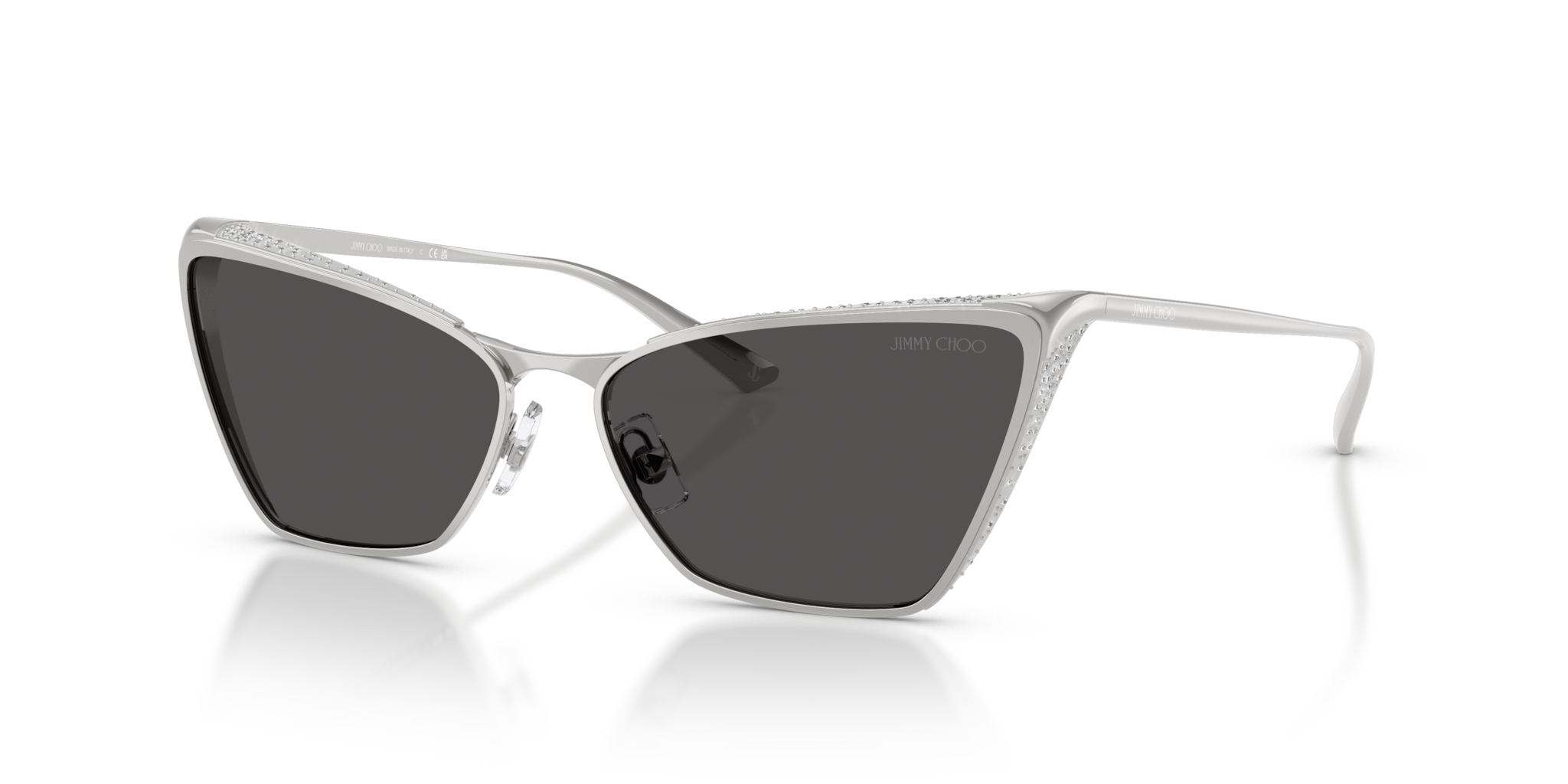 Occhiali da sole Jimmy Choo donna argento JC4019B | Spedizione gratis
