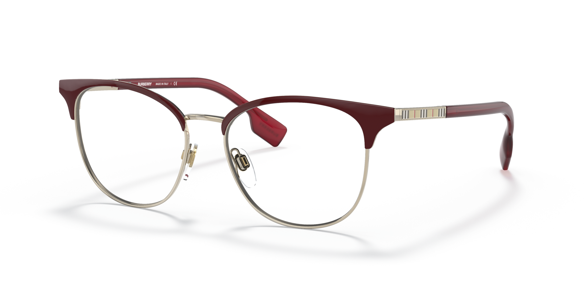 Occhiali da vista Burberry 0BE1355 Donna | Light Gold/Bordeaux