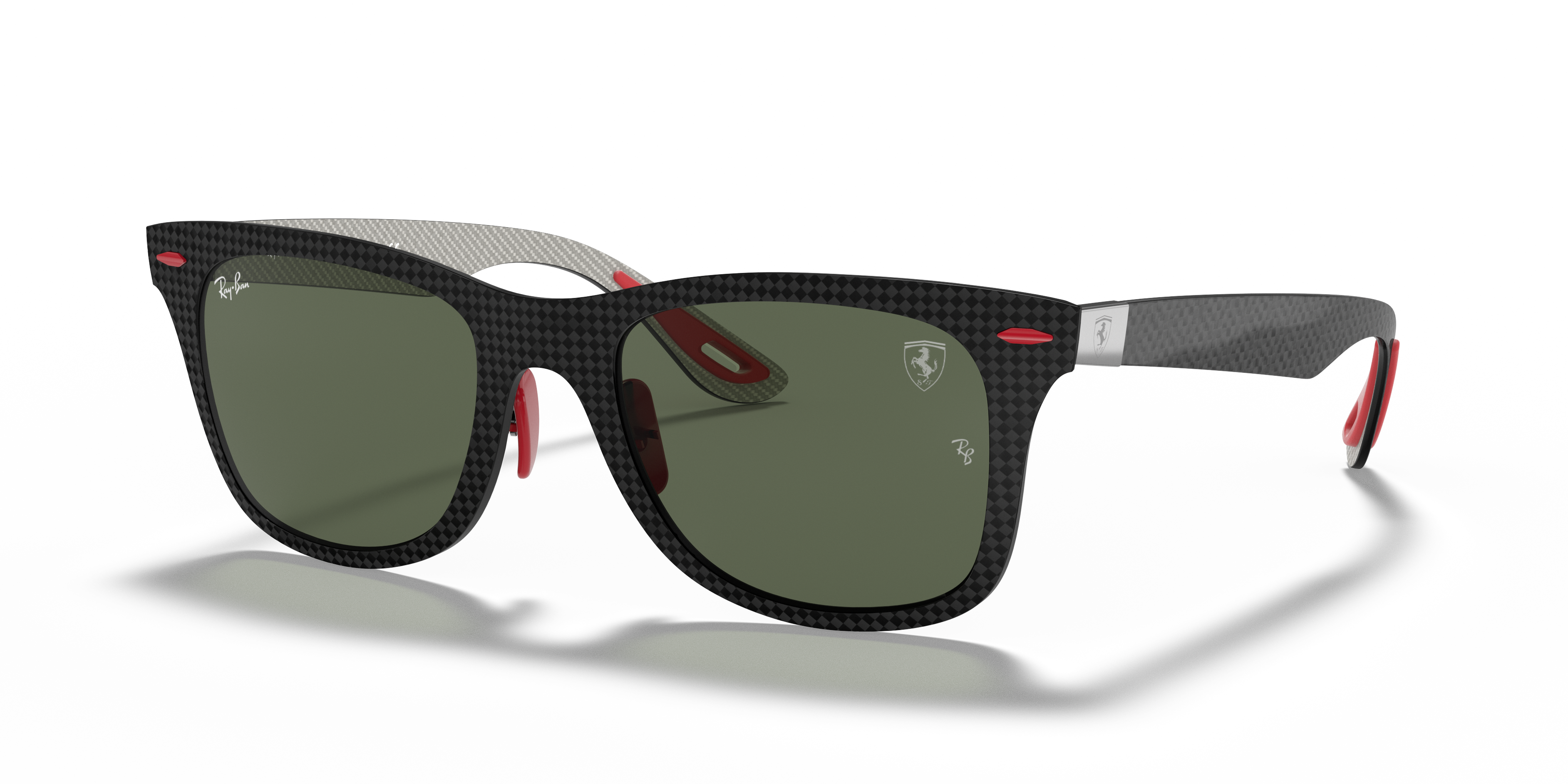 Occhiali da Sole Ray-Ban RB8395M Scuderia Ferrari Neri | Edizione Spec