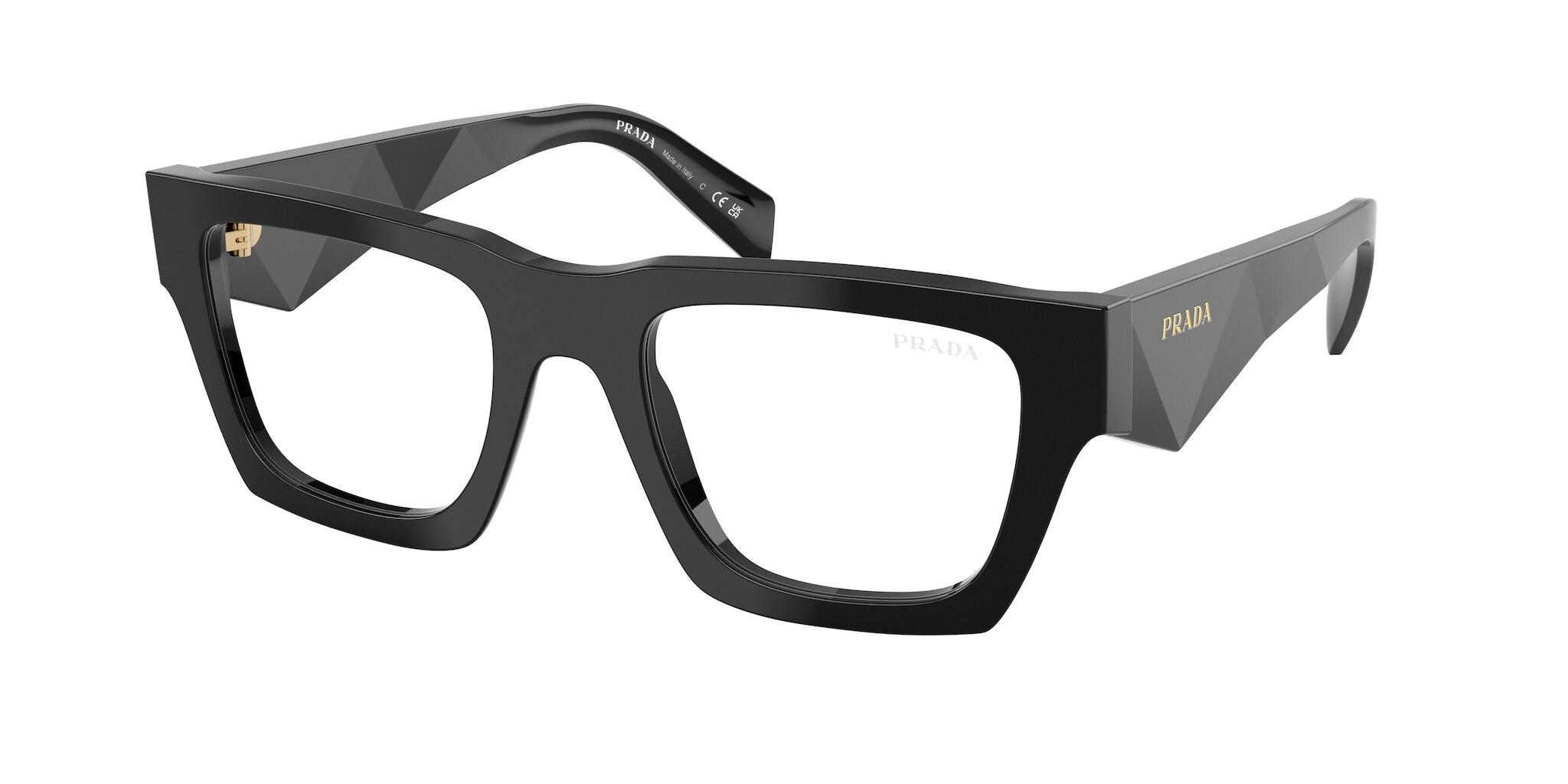 Prada PR A06S Clip-On · Vista + Sole Uomo