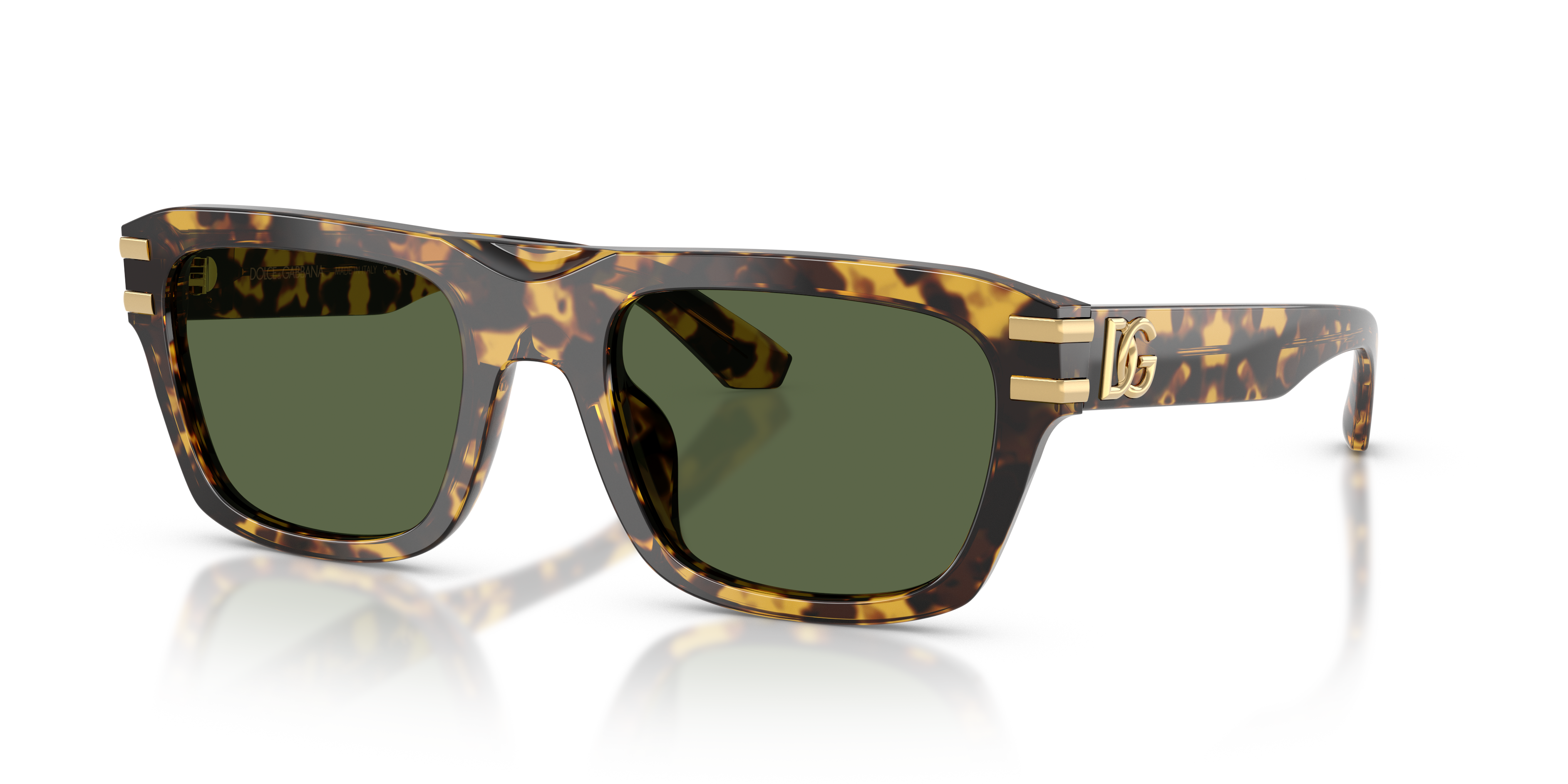 Dolce Gabbana DG4496 Uomo Yellow Havana | Occhiali da Sole Originali