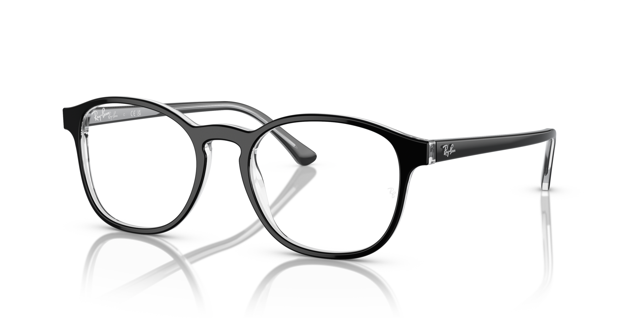 Occhiali da vista Ray-Ban RB5417 Black On Transparent Originali