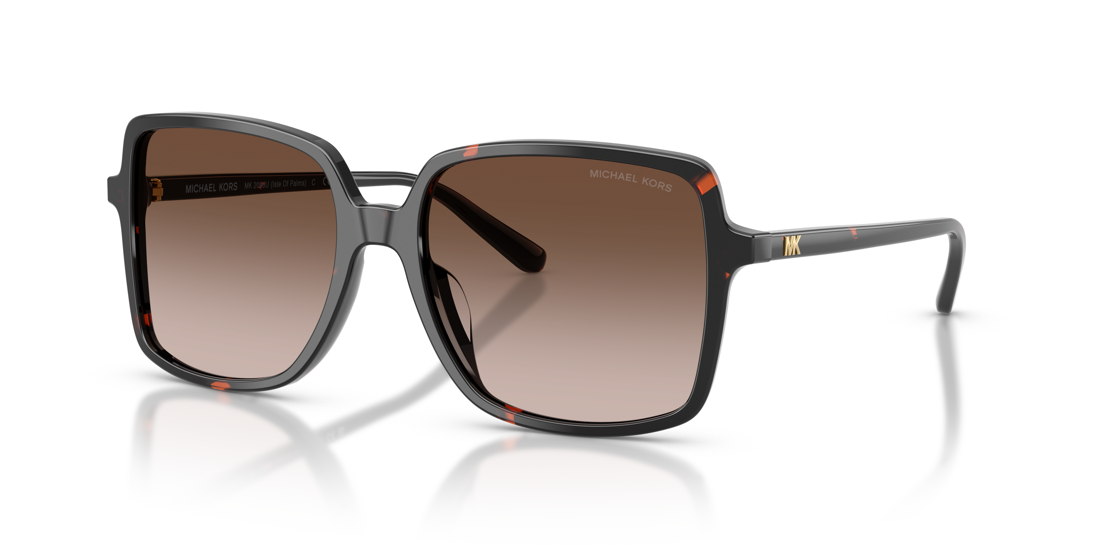 Occhiali da Sole Michael Kors Isle of Palms Dark Tortoise Donna