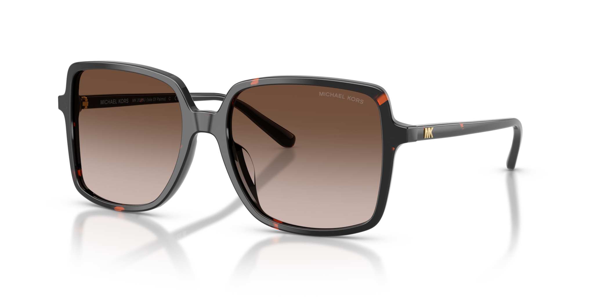 Occhiali da Sole Michael Kors Isle of Palms Dark Tortoise Donna