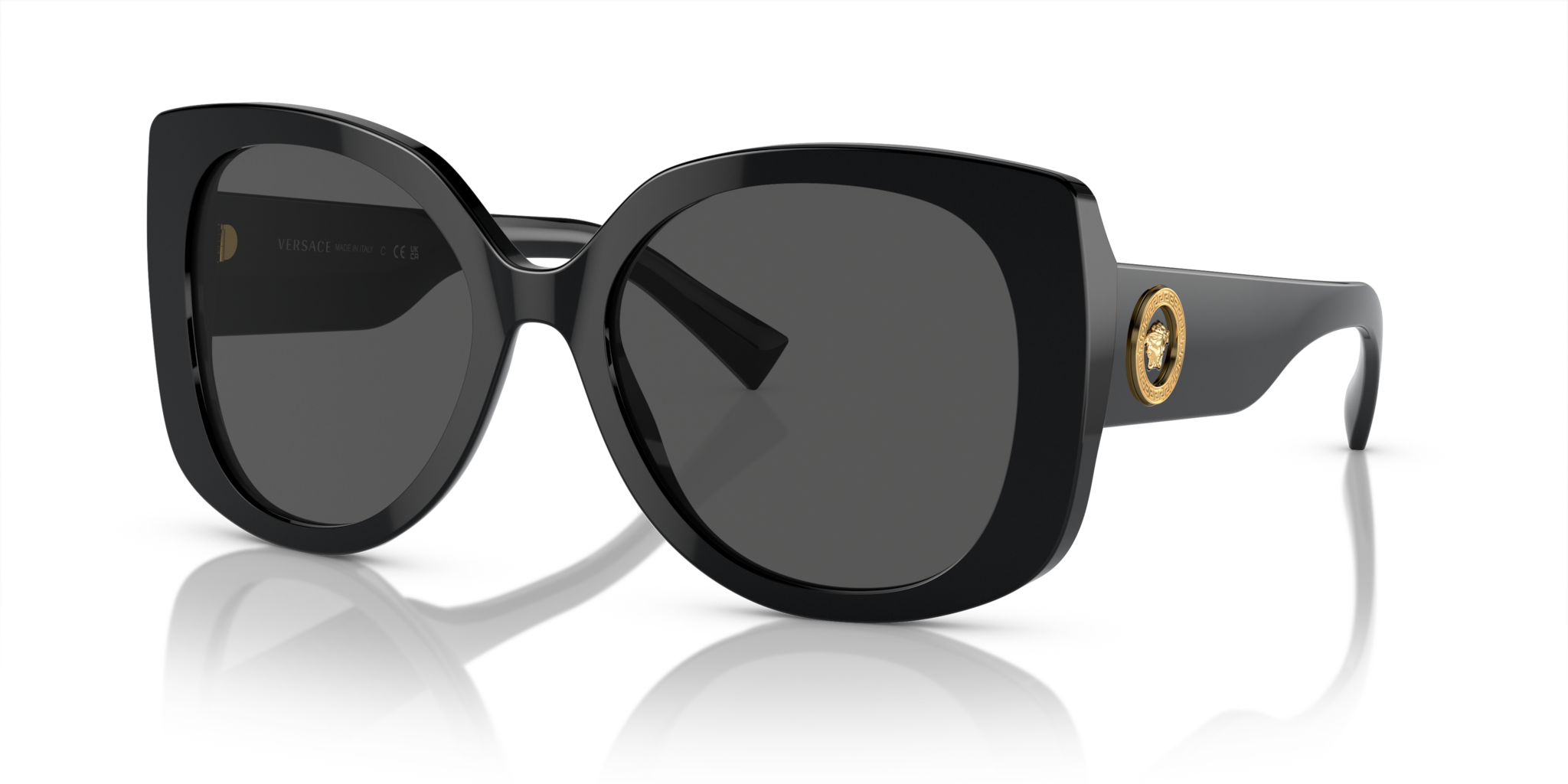 Occhiali da Sole Versace Donna Neri VE4387 – Stile Iconico e Protezion