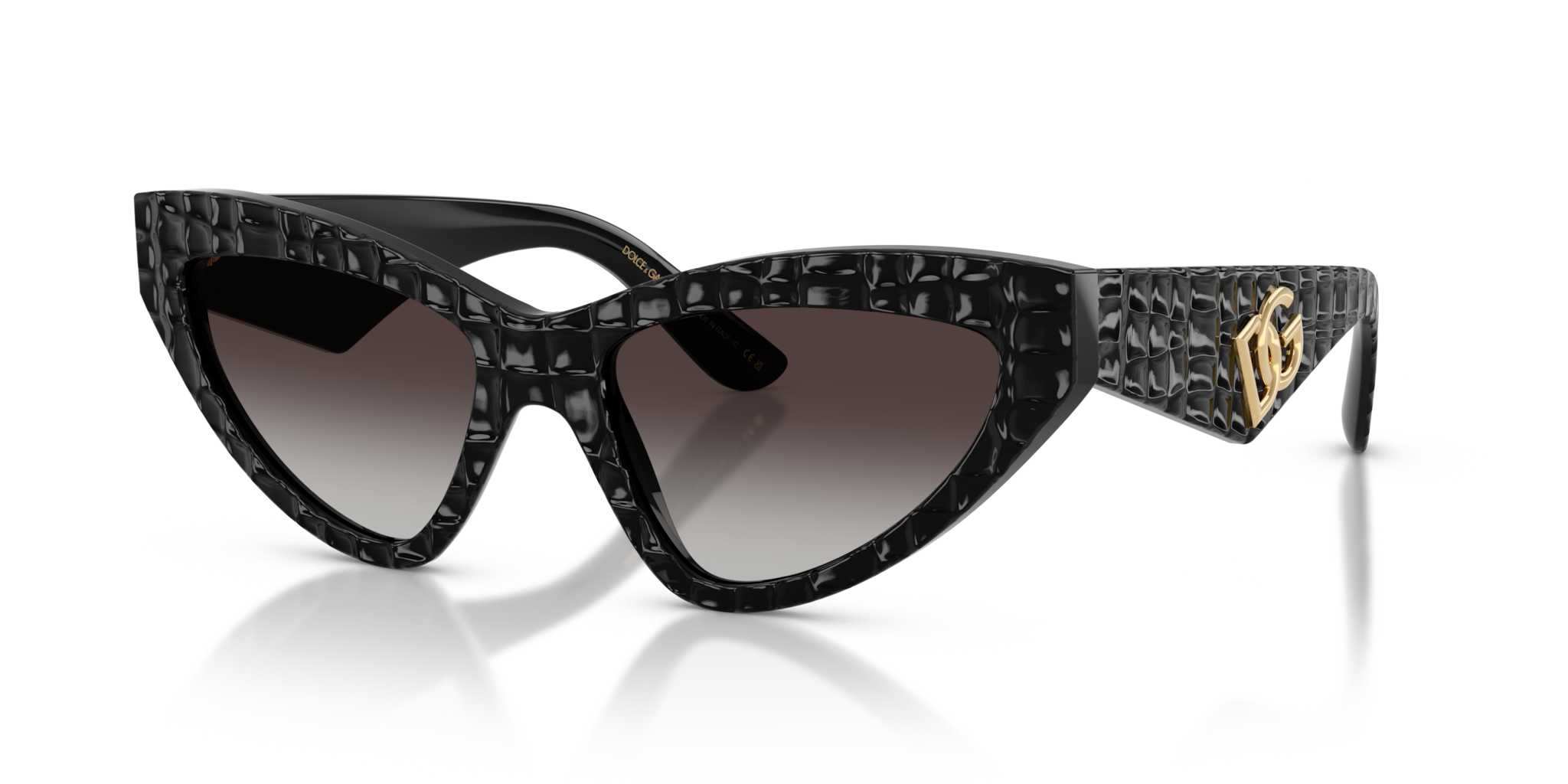 DOLCE &amp; GABBANA DG 4439 - 3406E3 BLUE FLOWER | WOMEN'S SUNGLASSES 