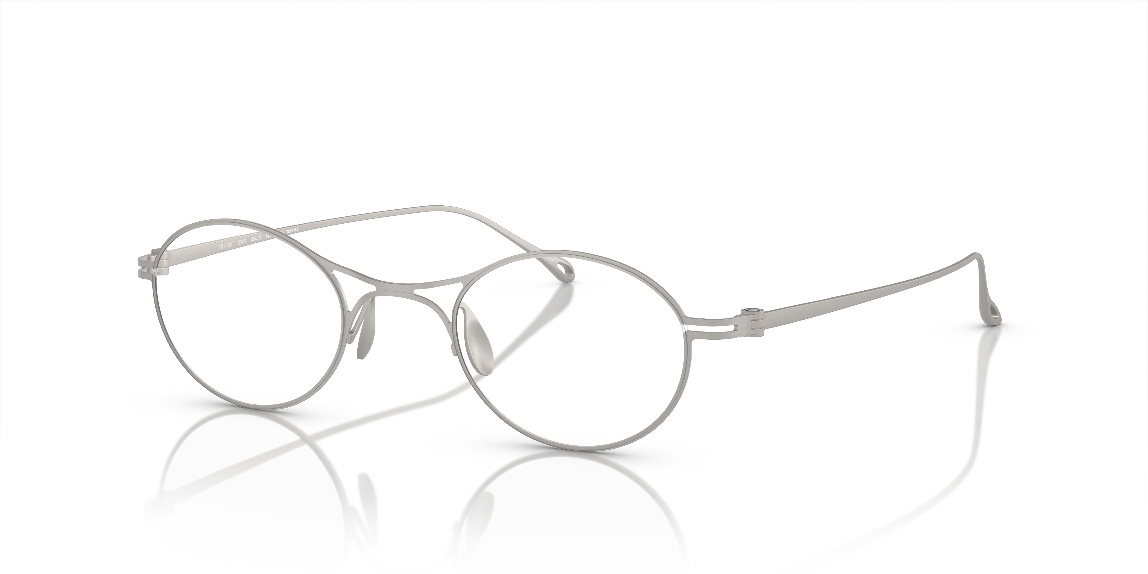 Occhiali da Vista Giorgio Armani 0AR5135T Uomo - Argento Opaco