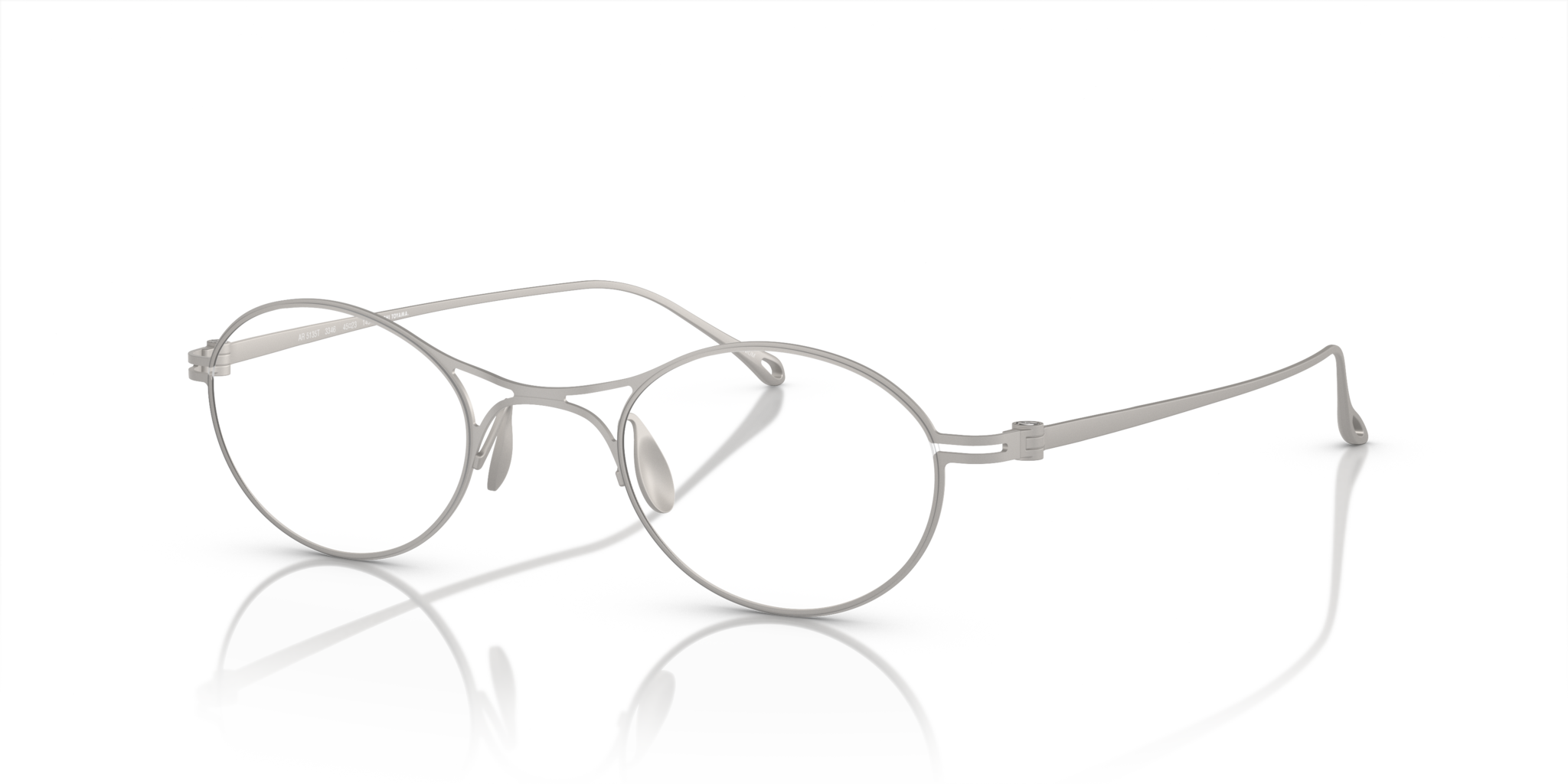 Occhiali da Vista Giorgio Armani 0AR5135T Uomo - Argento Opaco