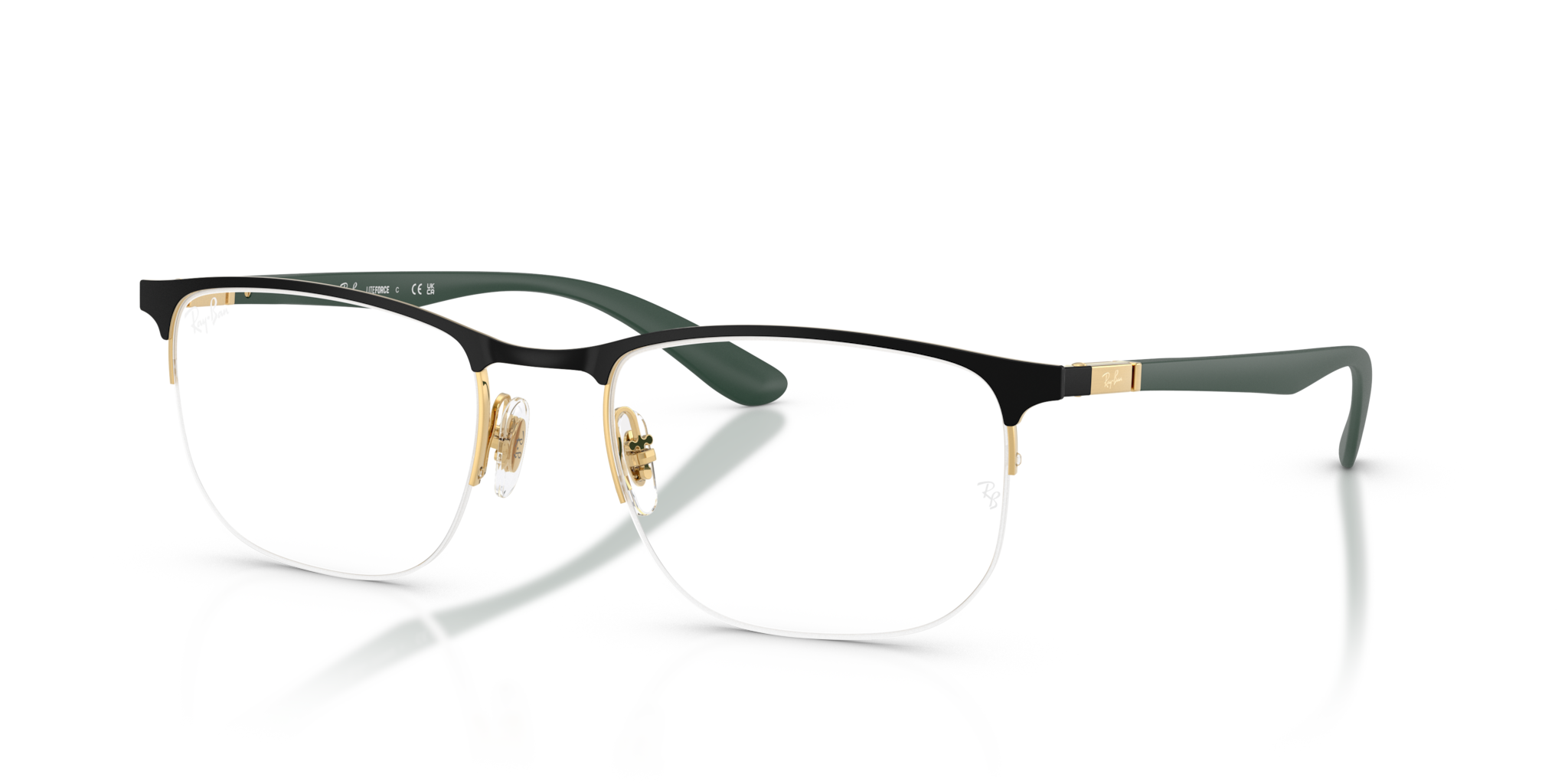 Occhiali da vista Ray-Ban RB6513 Nero e Oro - Eleganza Unisex