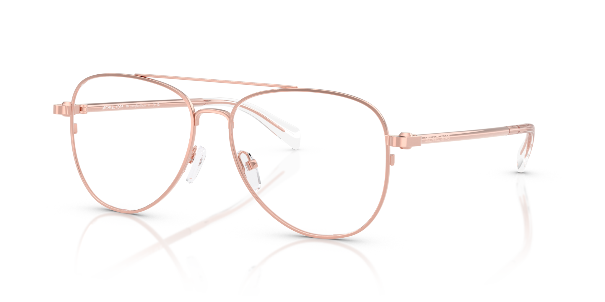 Michael Kors 0MK3089 Occhiali da Vista Donna Rose Gold Shiny