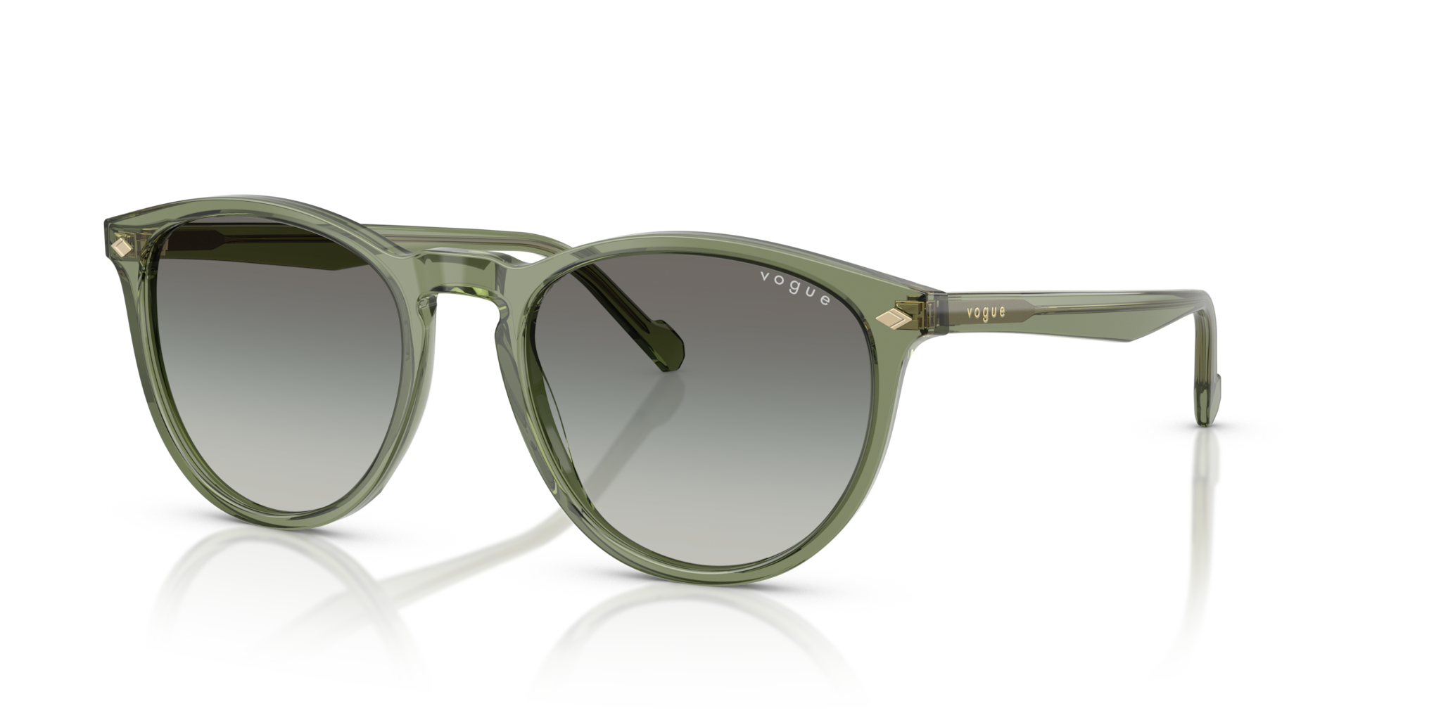 Occhiali da Sole Uomo Vogue VO5599S Verde Trasparente Originali