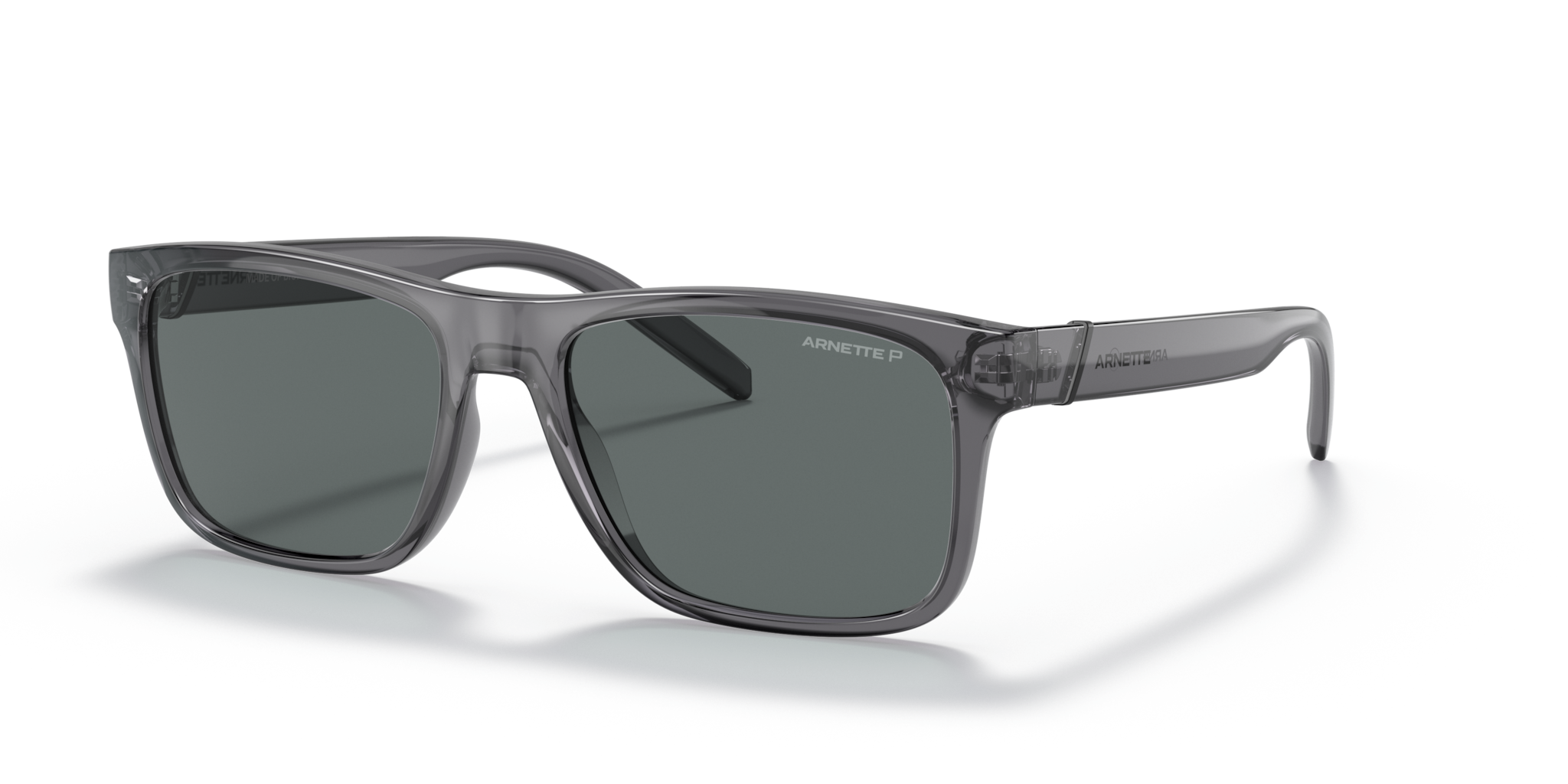Occhiali da Sole Uomo Arnette Bandra Grigio Trasparente 0AN4298