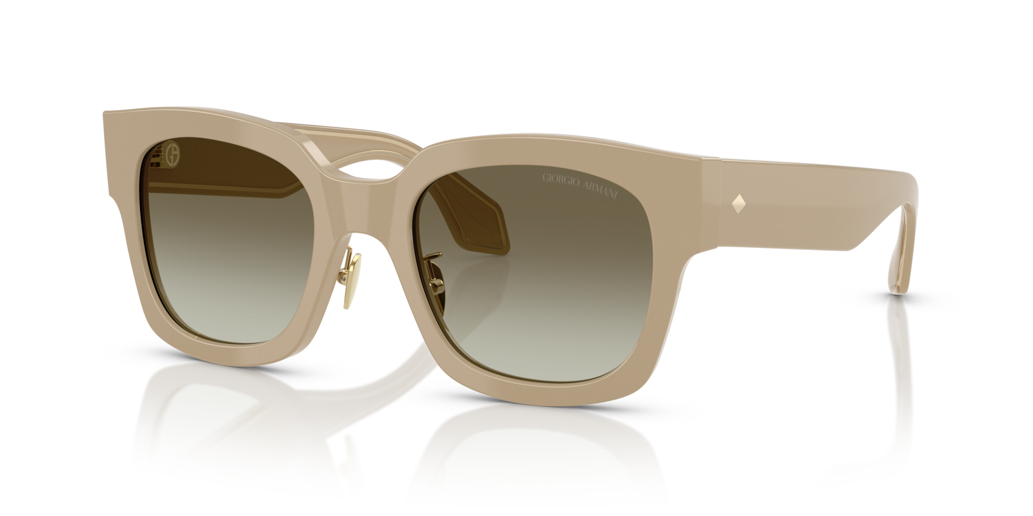 Occhiali da Sole Giorgio Armani AR8223 Donna Greige - Stile Raffinato