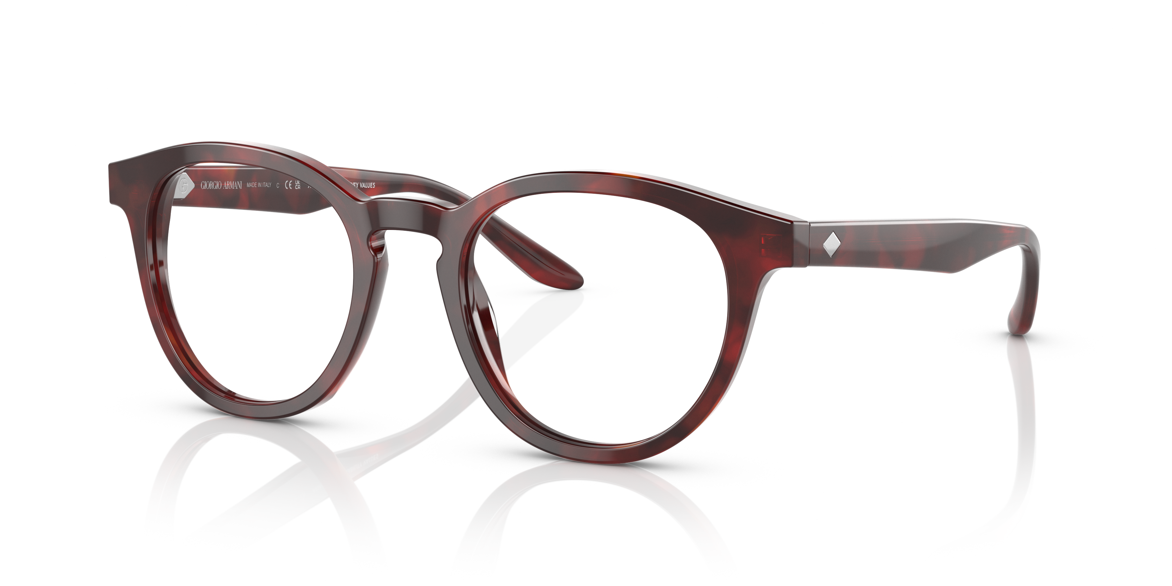 Occhiali da Vista Giorgio Armani 0AR7227 Uomo | Stile Red Havana