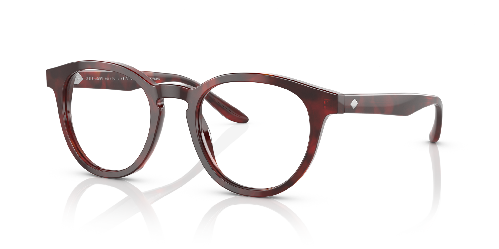 Occhiali da Vista Giorgio Armani 0AR7227 Uomo | Stile Red Havana