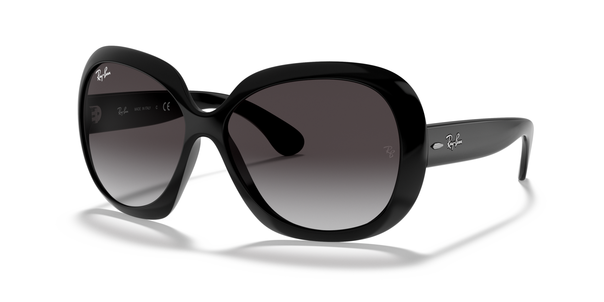 WOMEN'S SUNGLASSES RAY-BAN RB 4098 JACKIE OHH II 601/8G BLACK 