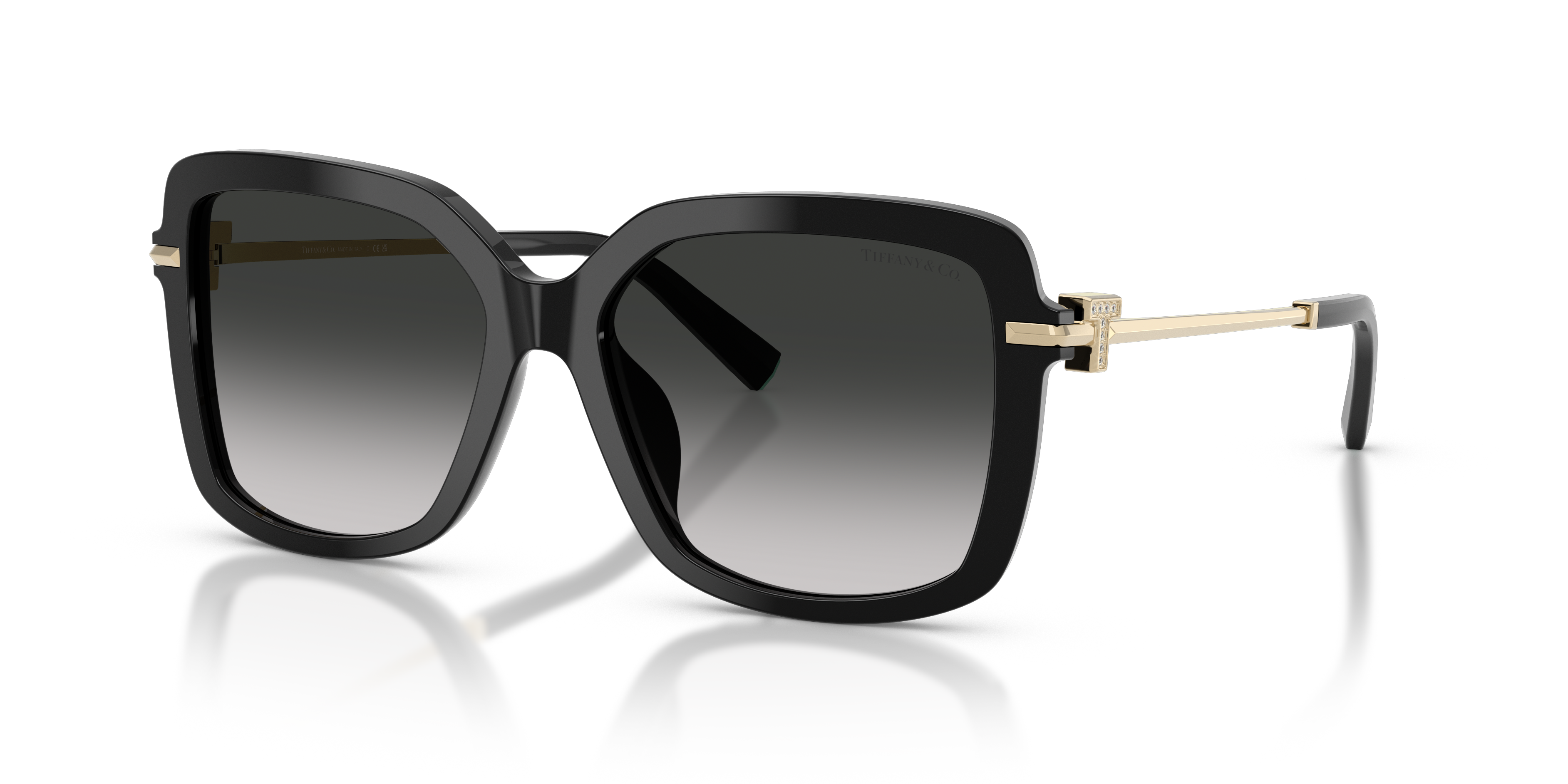 Occhiali da Sole Tiffany Donna Neri TF4252B Originali